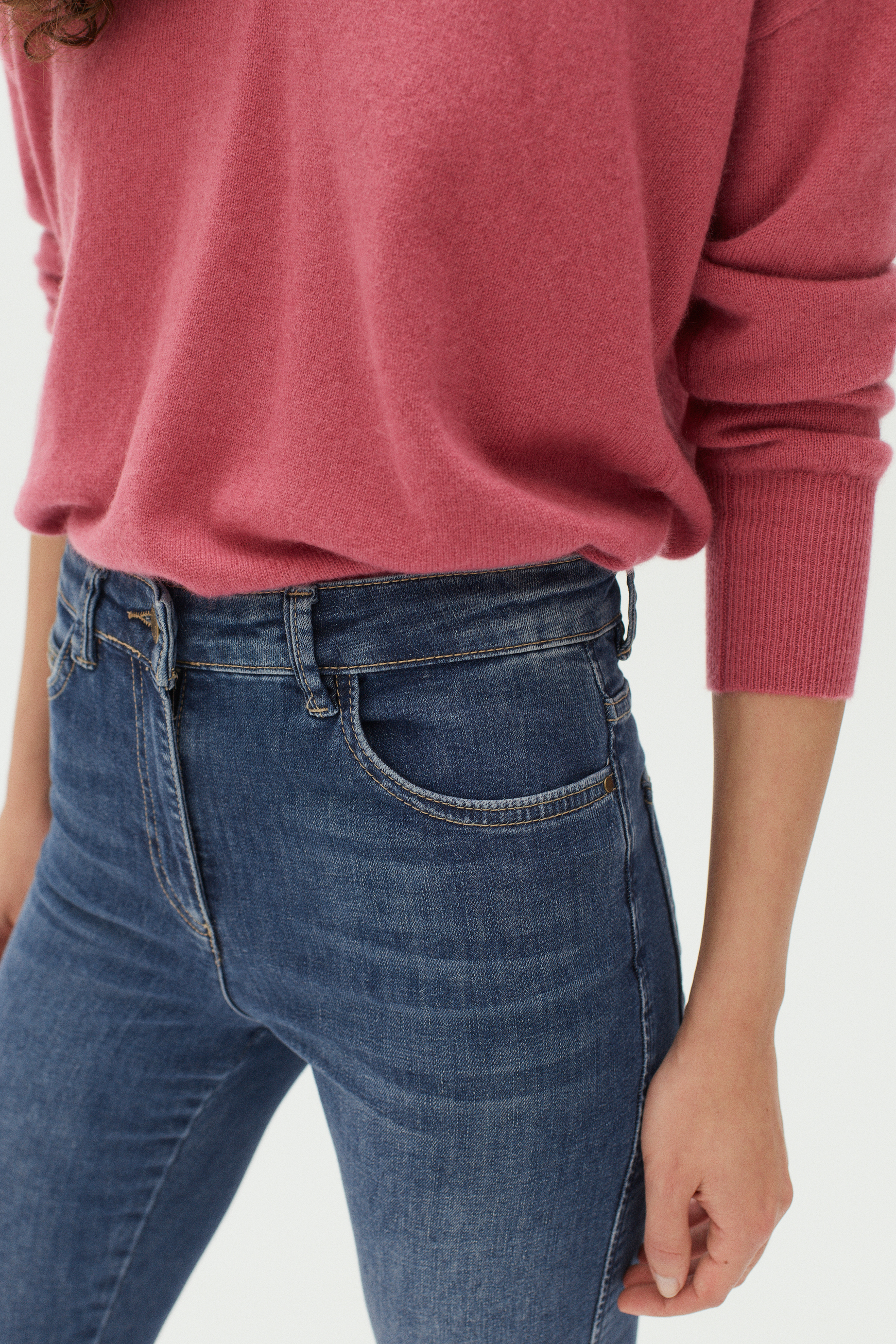 pantalon melville denim stone femme pantalon melville denim stone femme