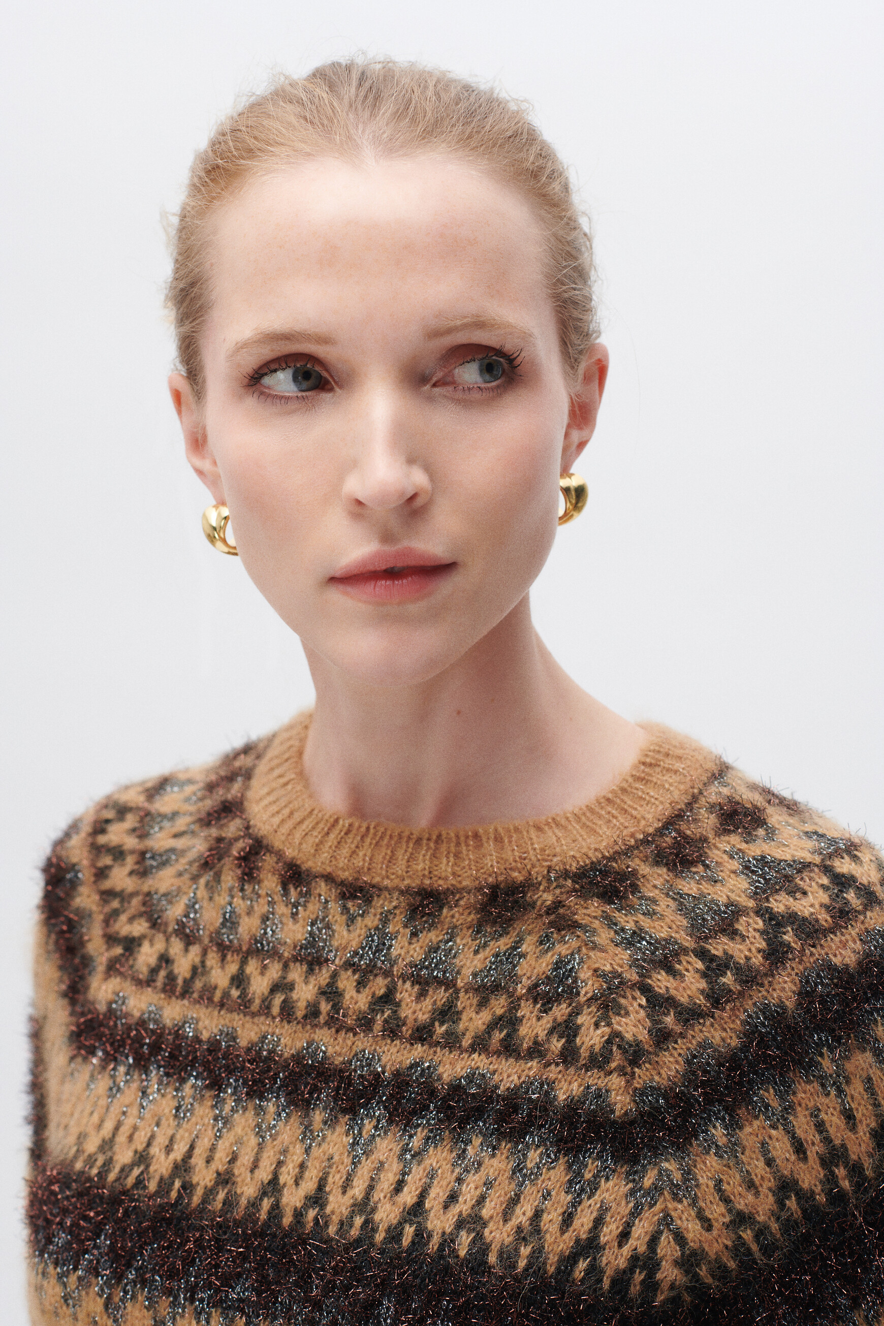 Pull milly camel femme