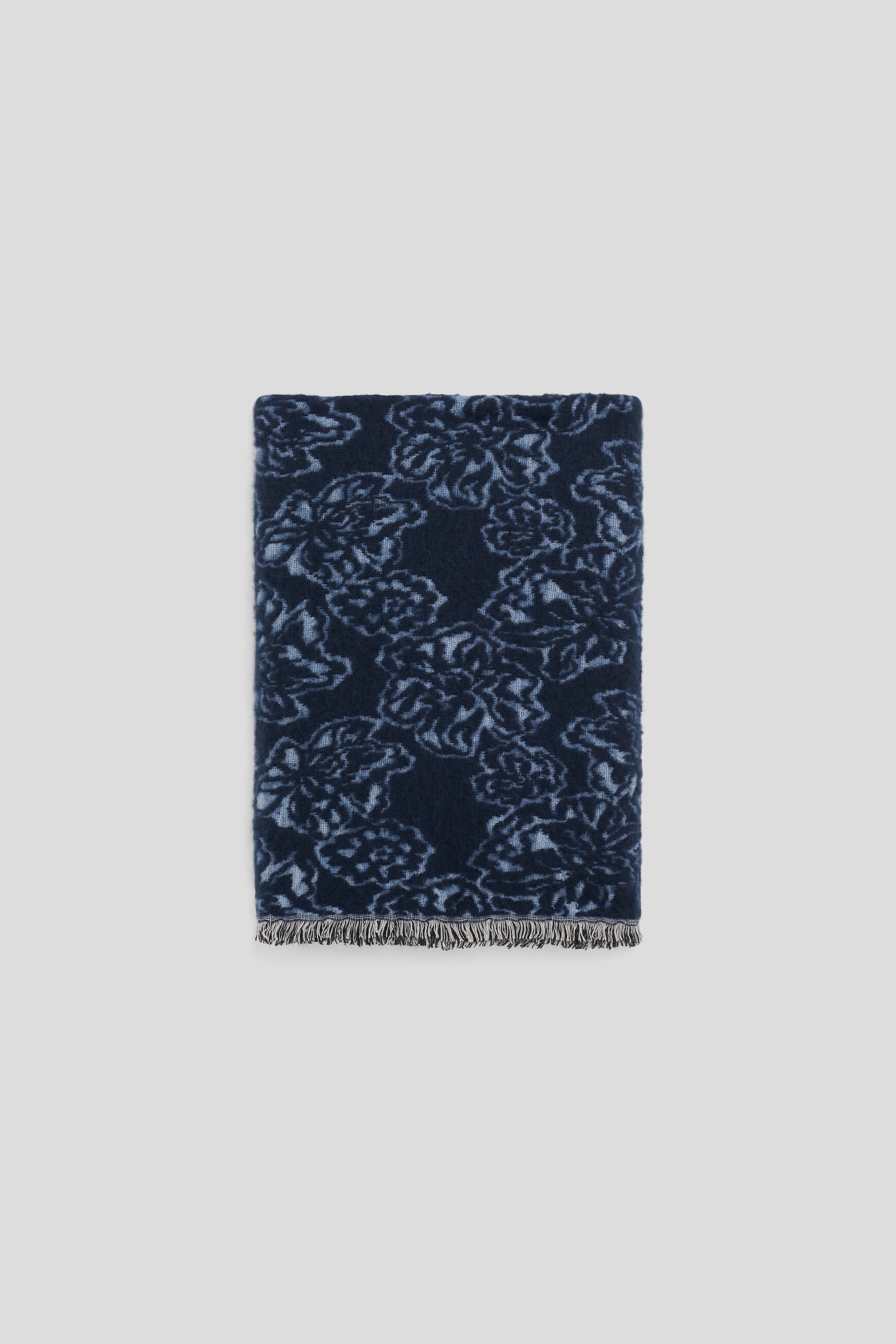 Majaca scarf navy blue woman
