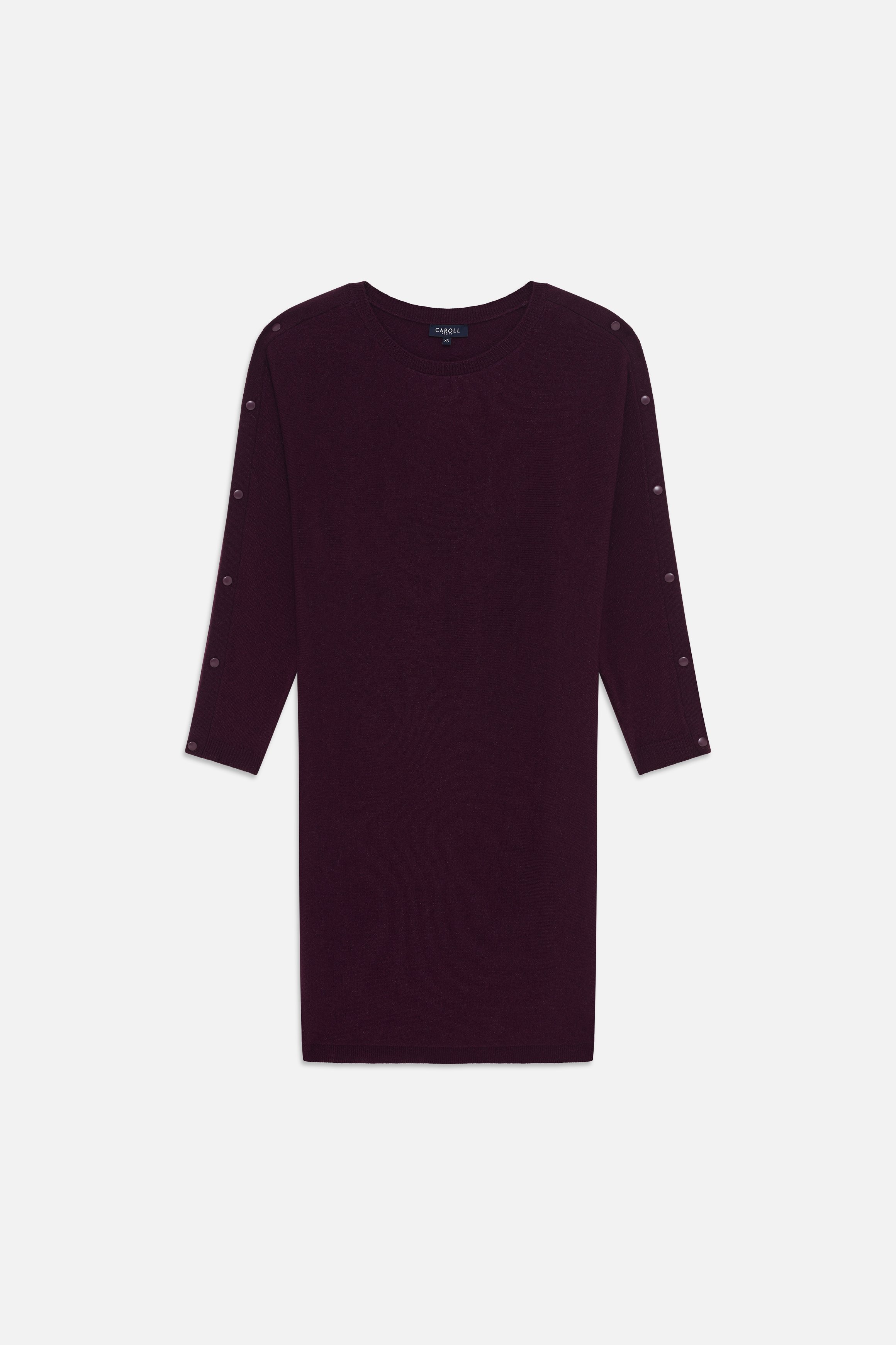 Rmarion dress burgundy woman