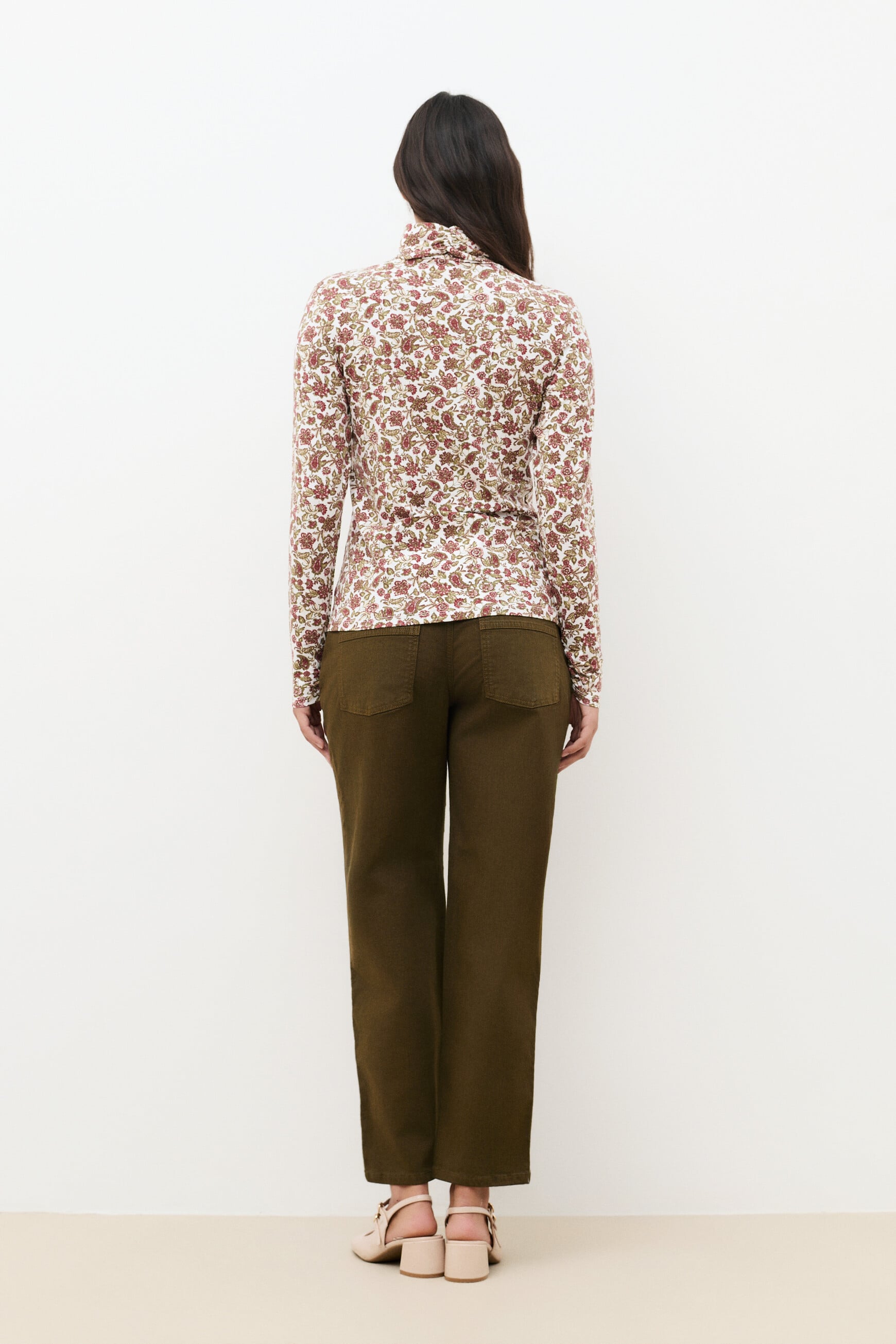 T-shirt Tnara creme femme