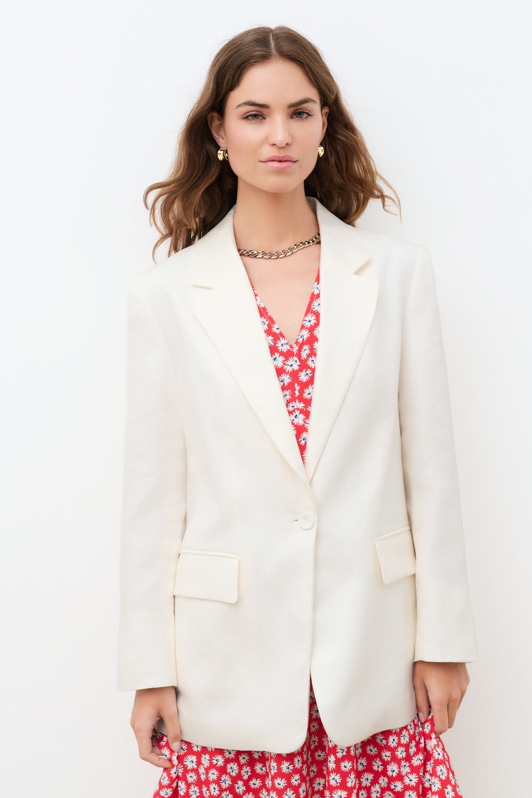 Vesuve1 jacket white woman