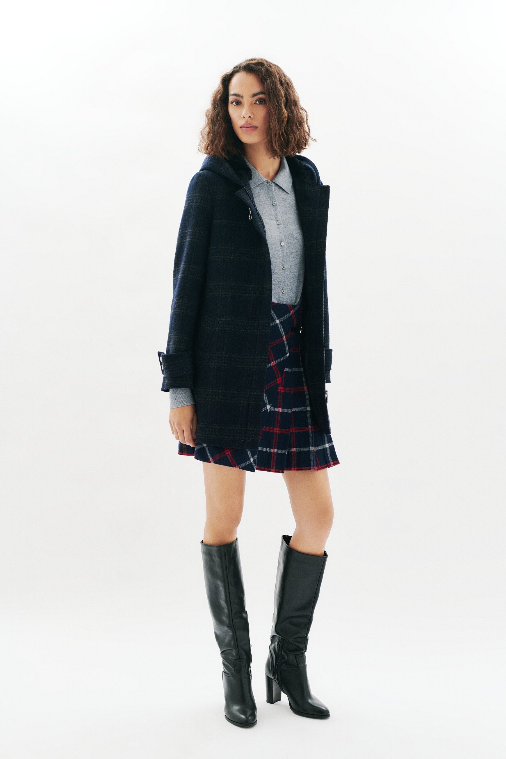 guimotin 2 coat navy blue woman Guimotin 2 coat navy blue woman