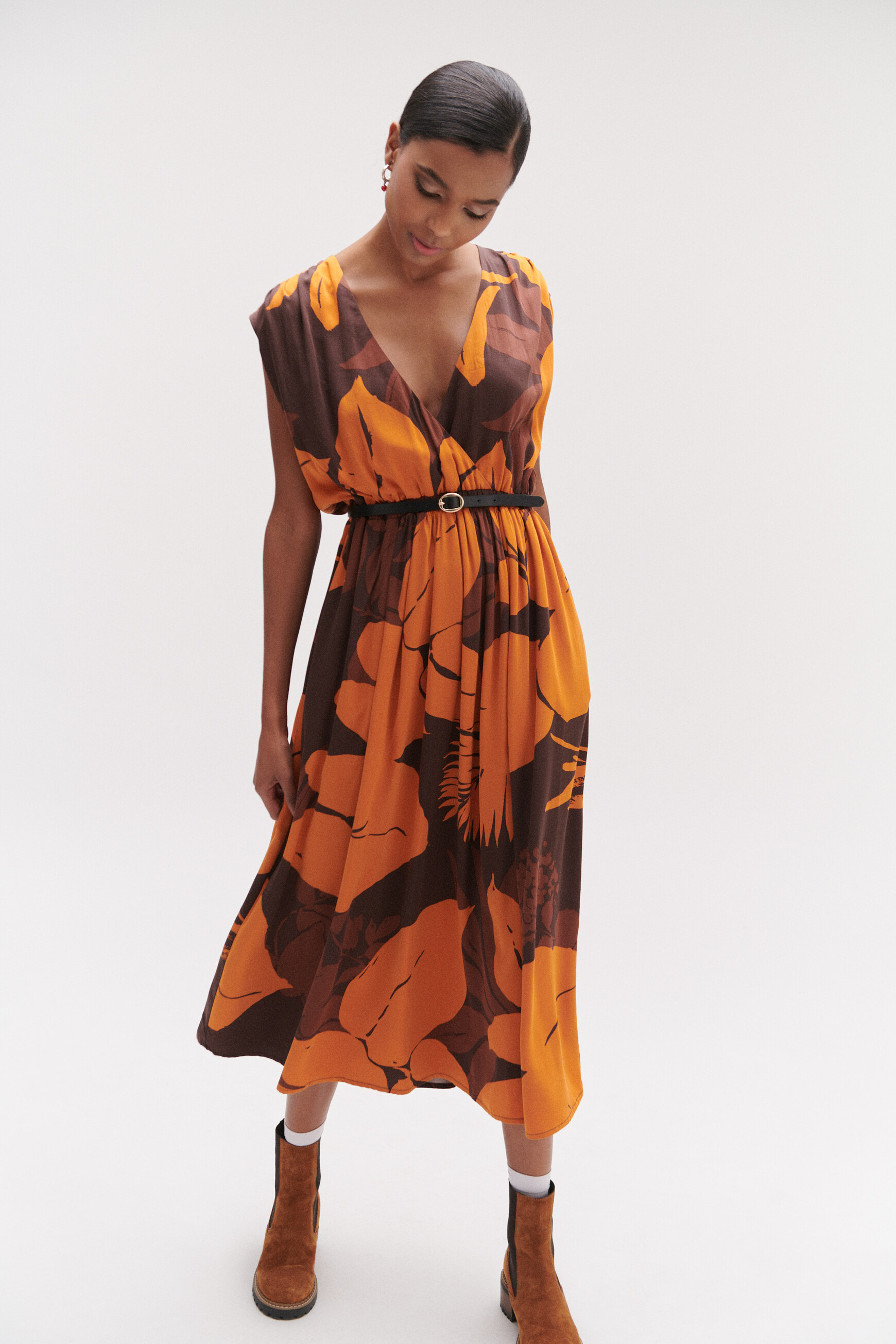 robe yolanda marron fonce femme robe yolanda marron fonce femme
