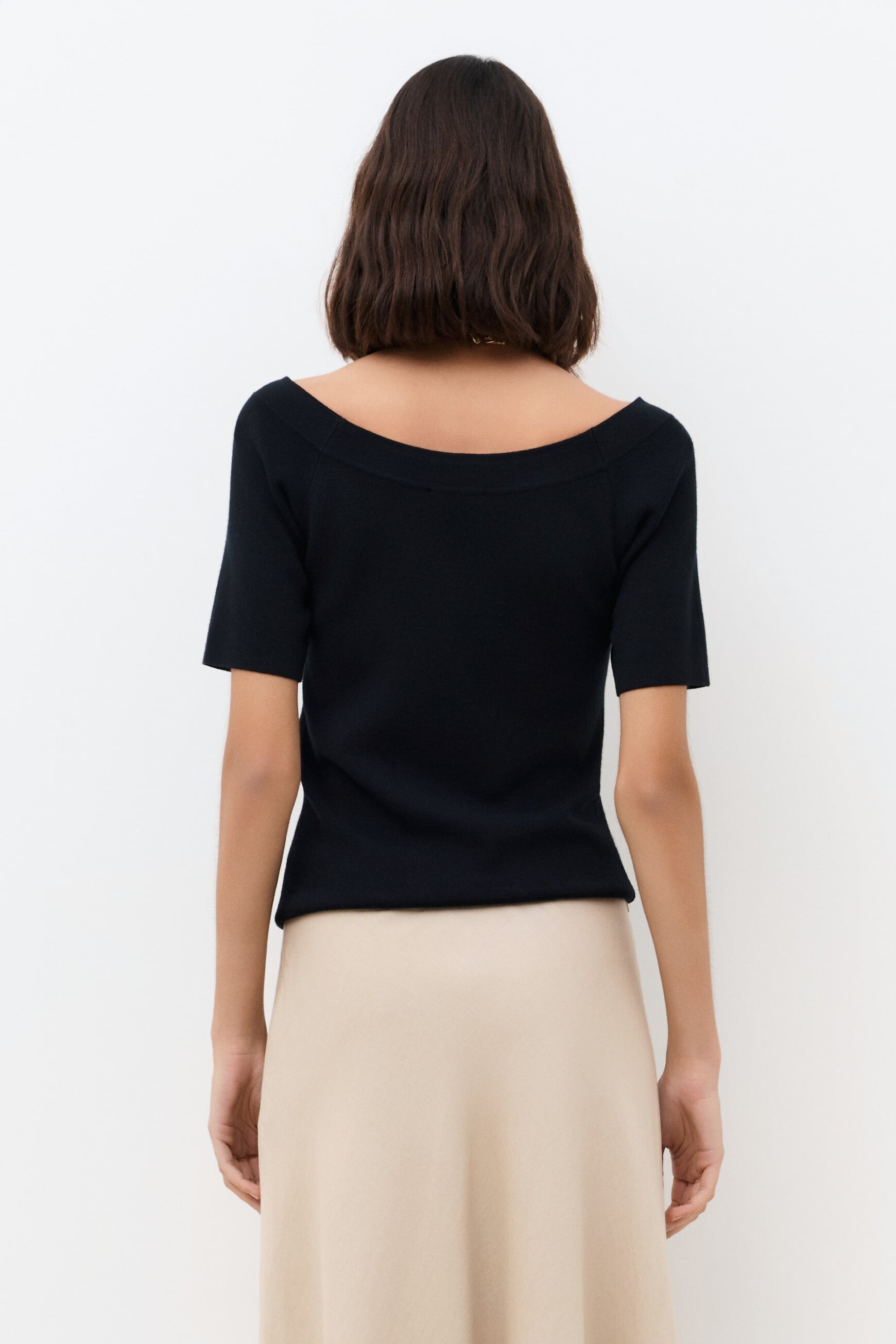 Pull Malone noir femme