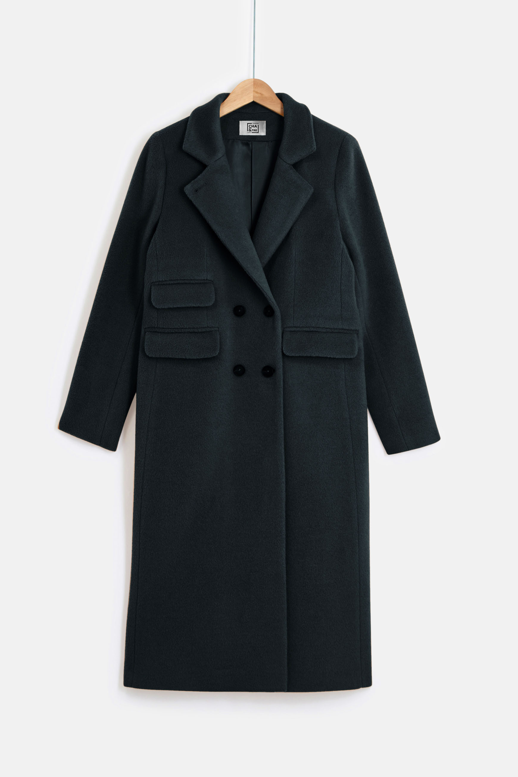 manteau numero3 c1 vert fonce femme manteau numero3 c1 vert fonce femme