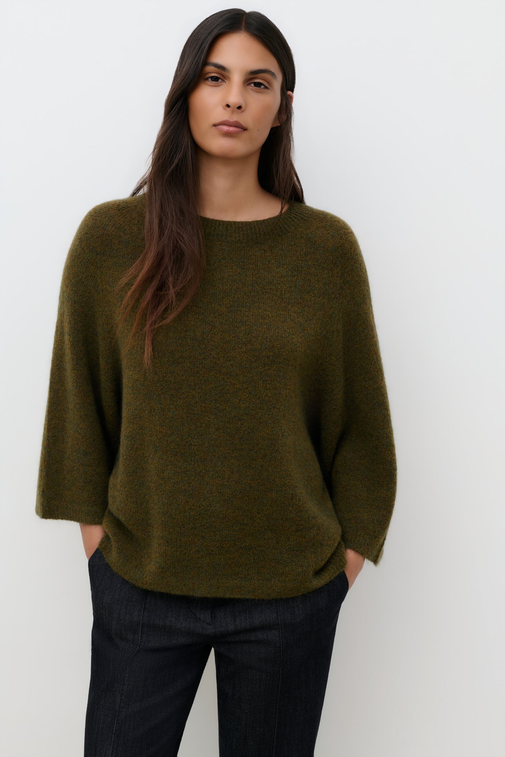 Msienna sweater olive green woman