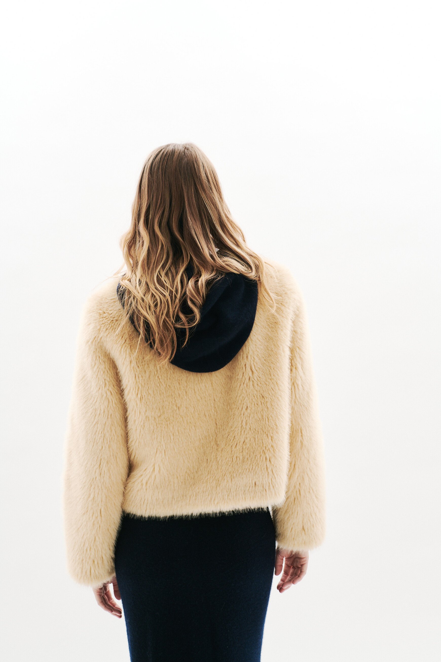 Manteau Gouverne creme femme