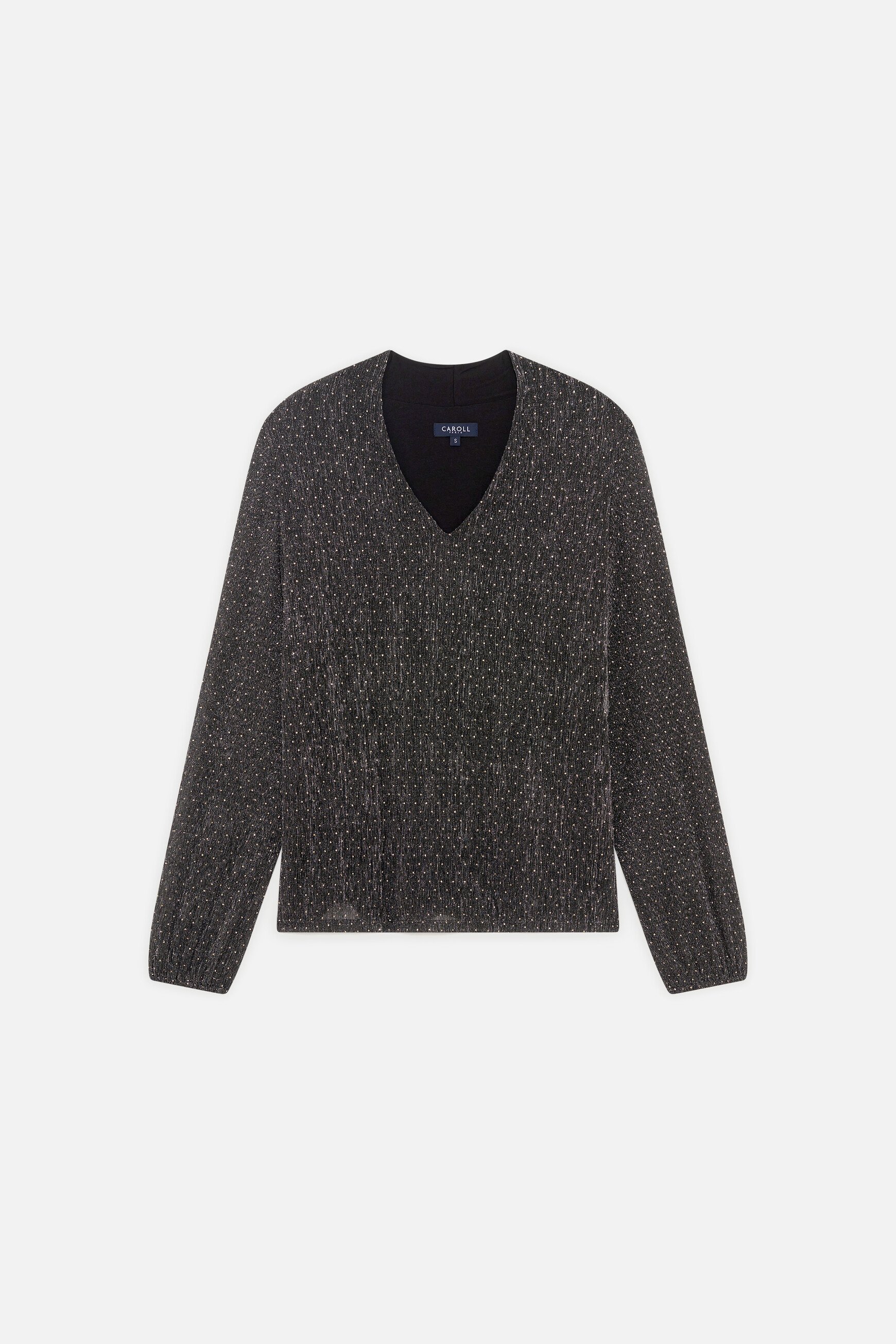 Blouse Tgala gris argent femme