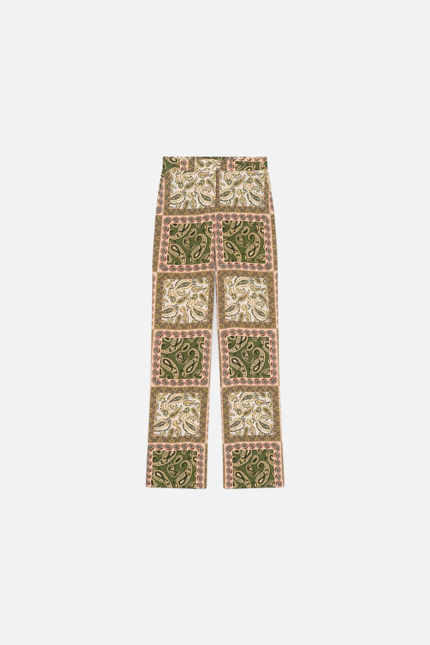 pantalon patoche vert kaki femme Pantalon Patoche vert kaki femme