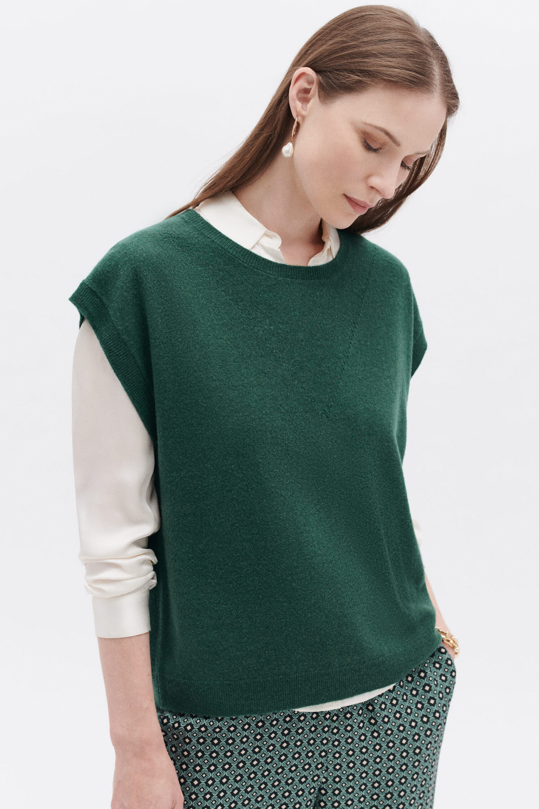 pull mathilde vert fonce femme Pull mathilde vert fonce femme