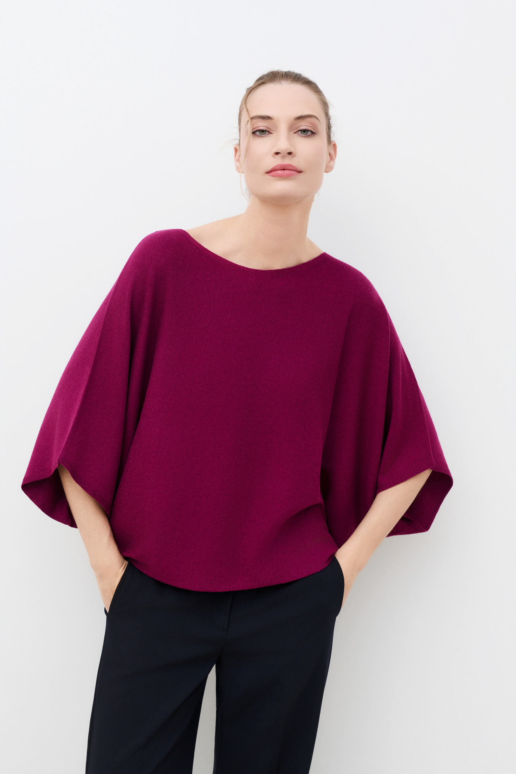 Mcheryl sweater violete oscuro woman