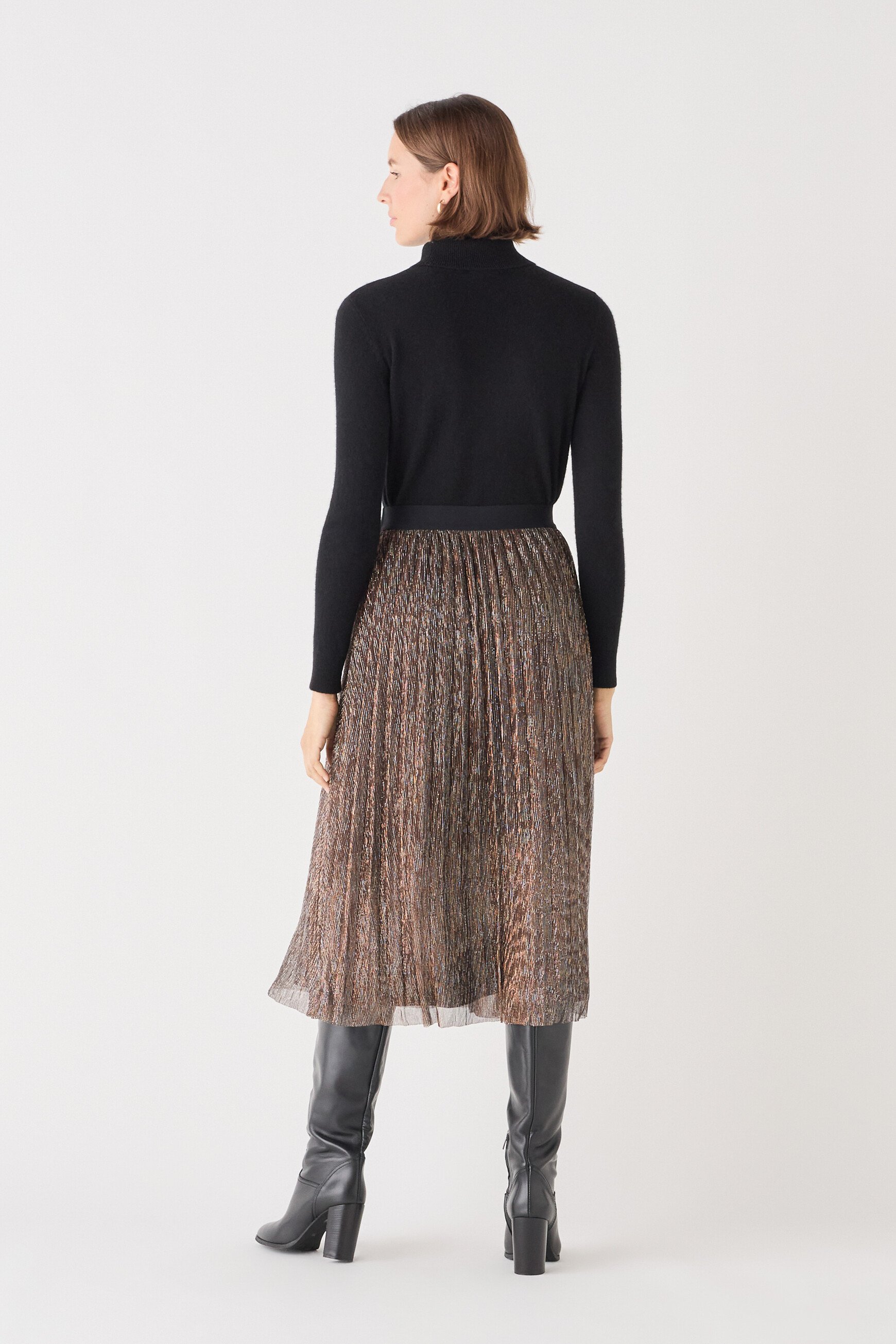 jupe jappy couleur cuivre femme Jupe jappy couleur cuivre femme