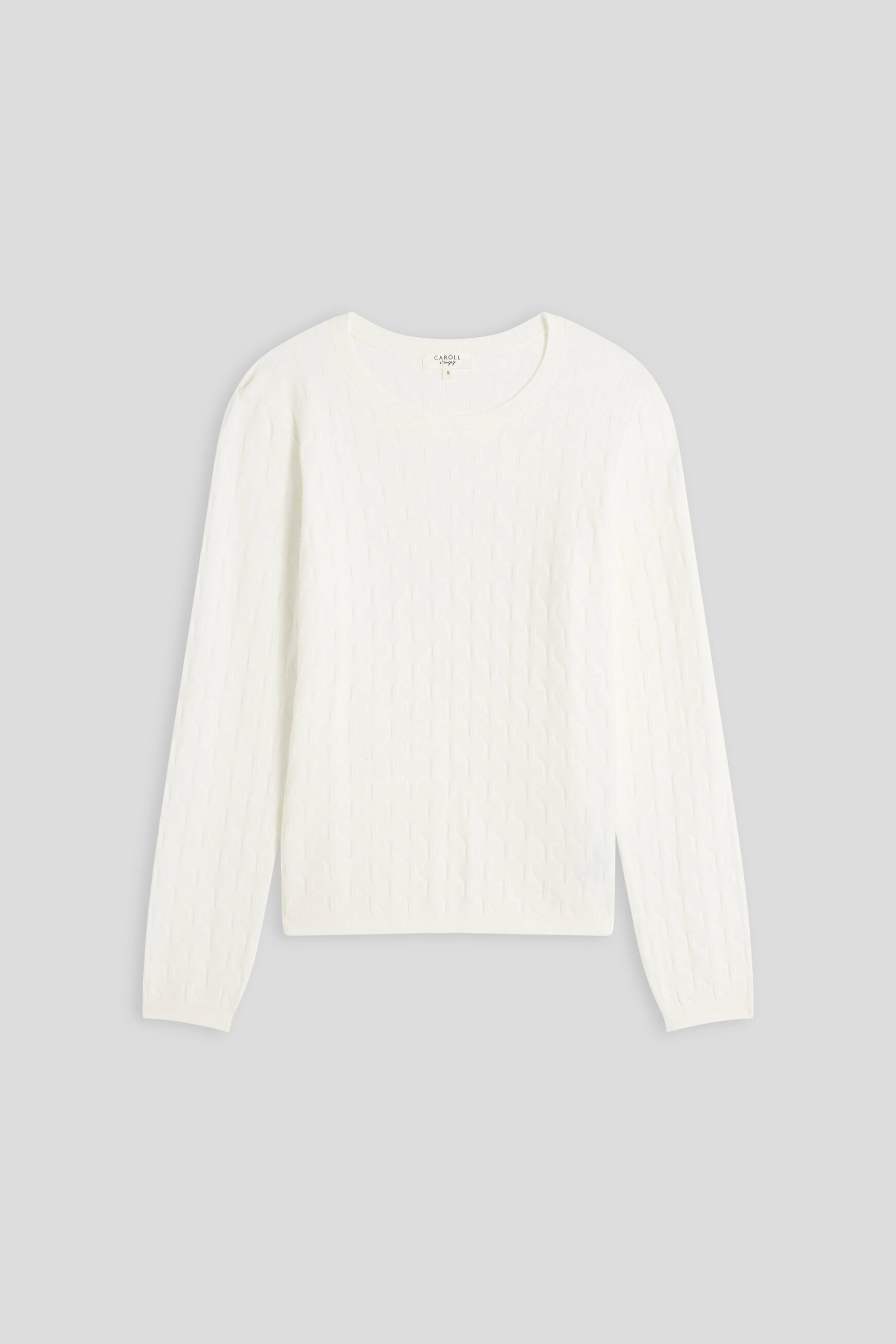 Manina sweater ivory woman