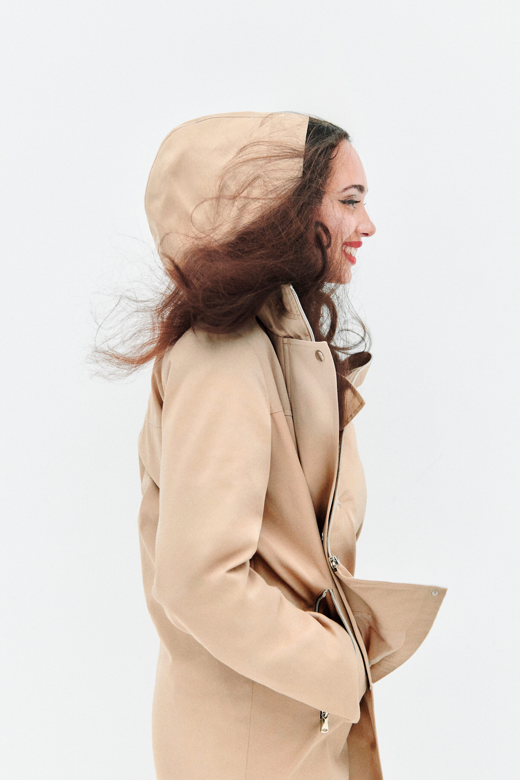 Manteau beige caroll outlet
