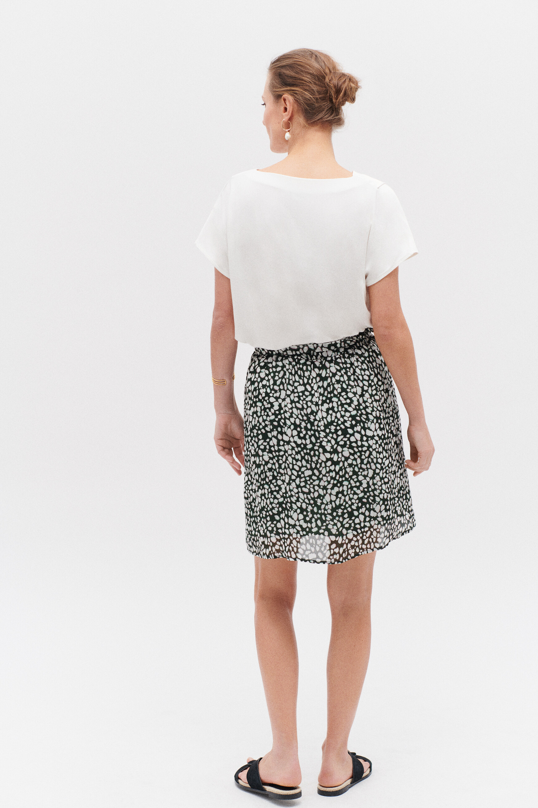 Rock Marjorie khakigrün damen