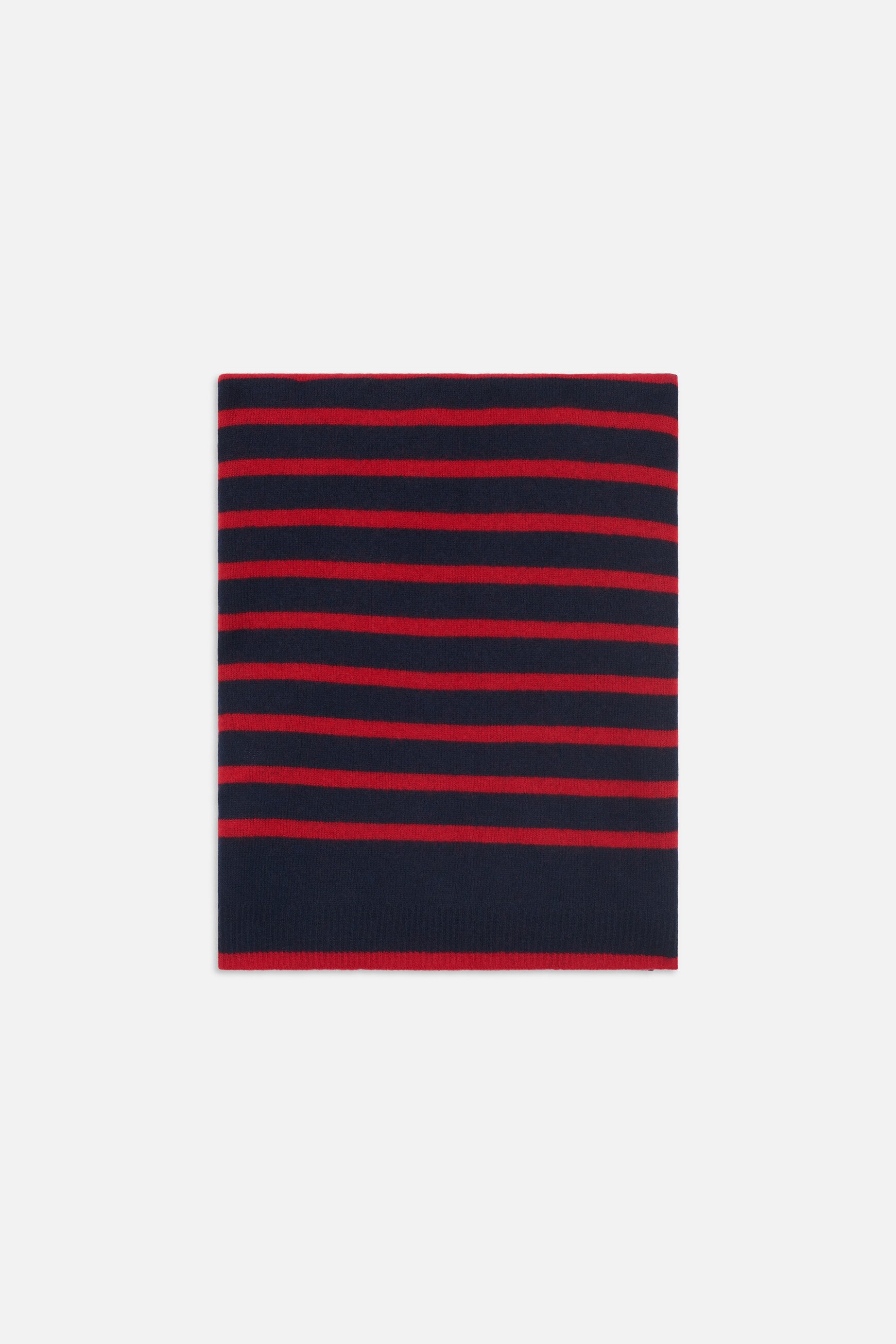 Écharpe Moelya 100% cachemire bleu marine femme