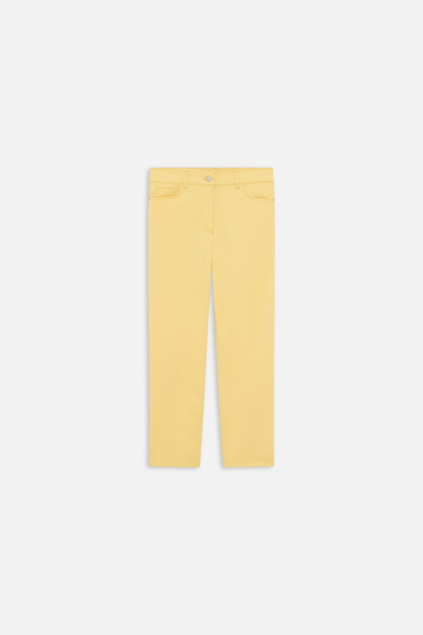 pantacourt mason jaune citron femme pantacourt mason jaune citron femme