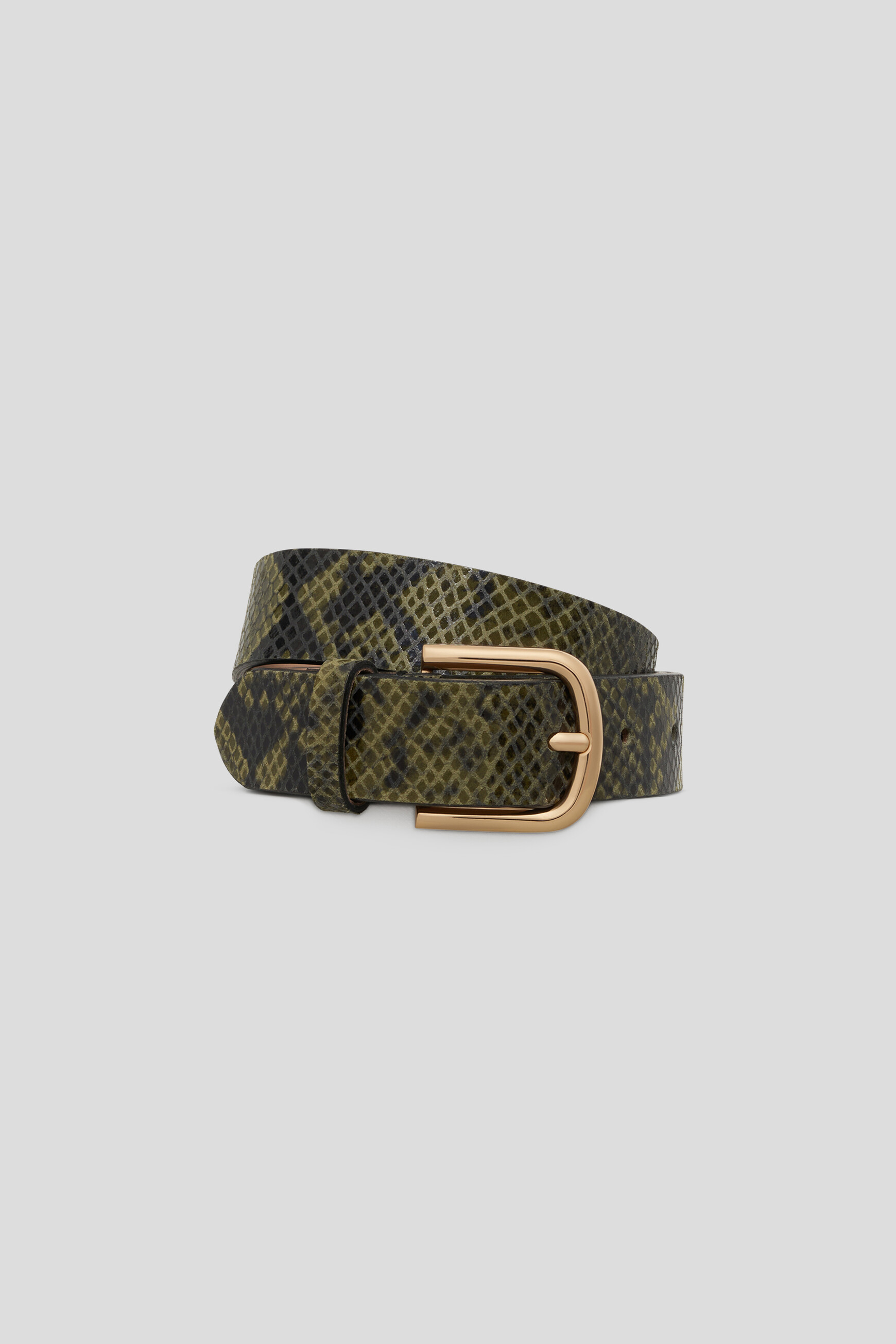 Leonessa belt khaki green woman