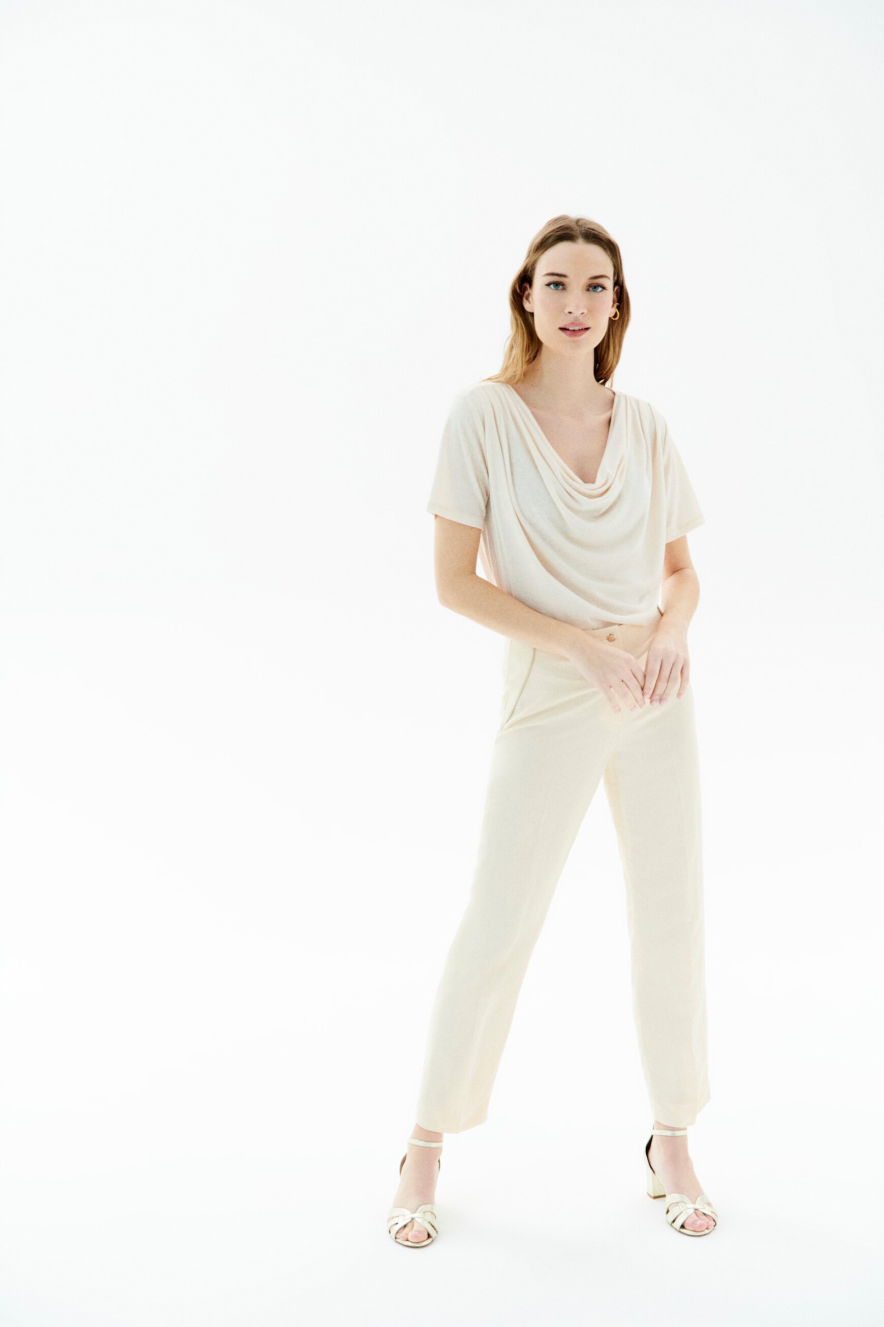 pantalon parure creme femme Pantalon parure creme femme