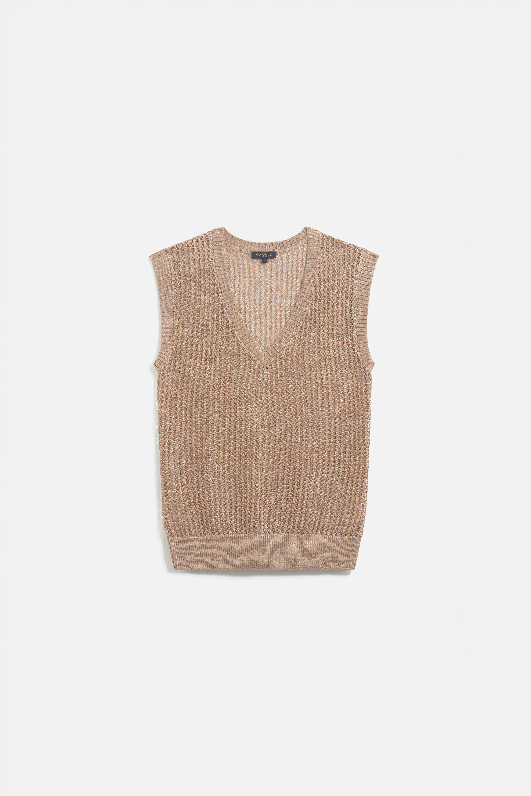 Pull manhattan couleur or femme