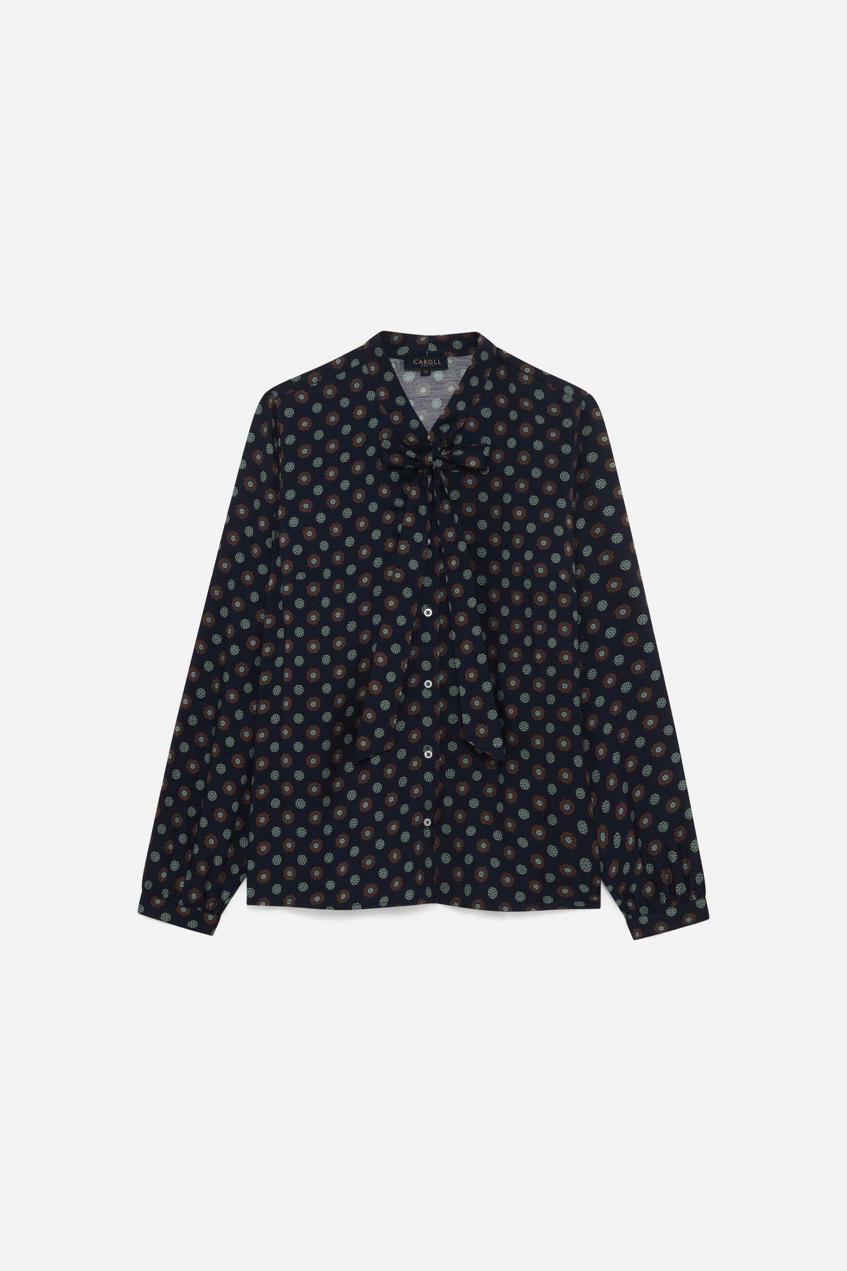 comeo shirt navy blue woman