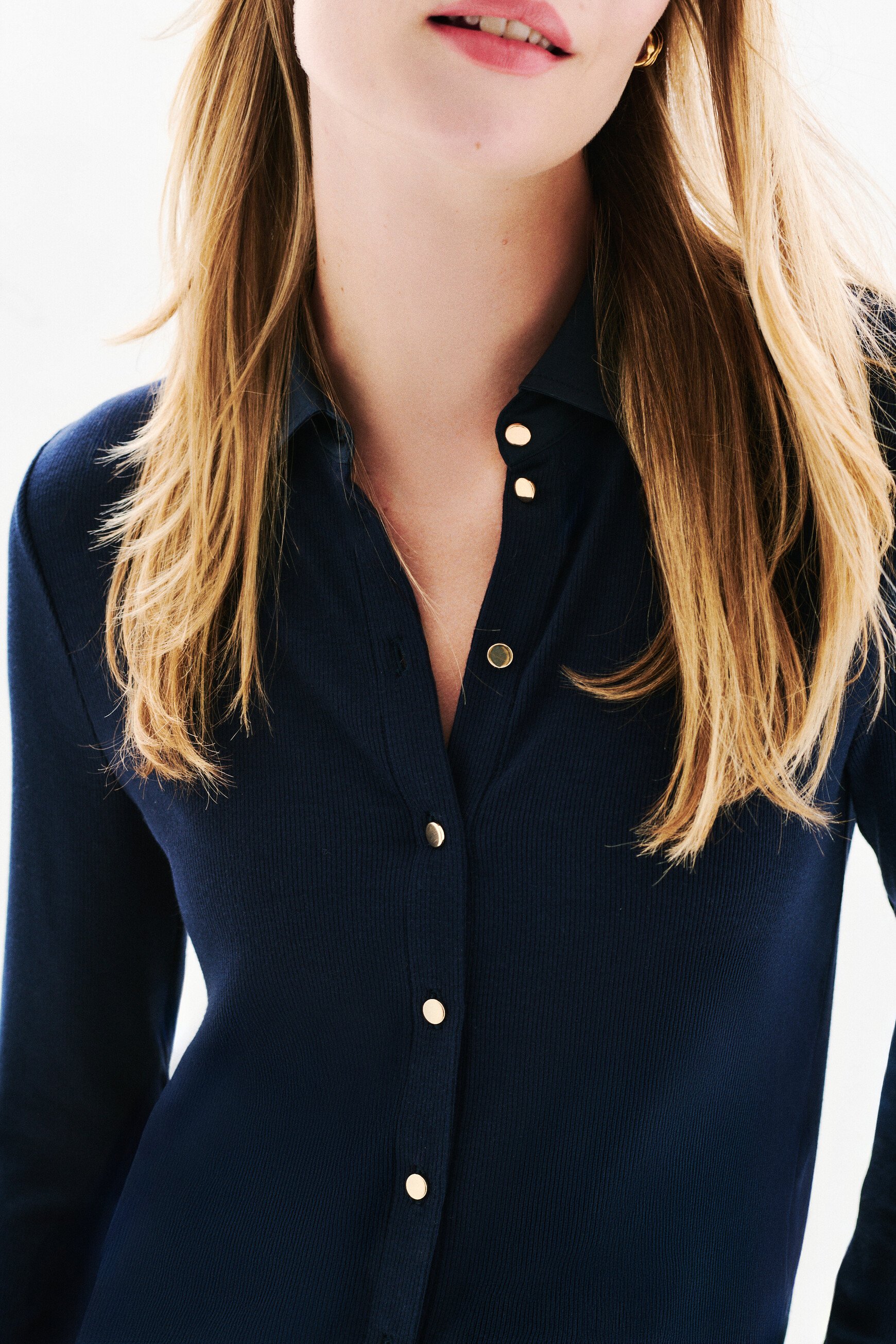 Tlune t-shirt navy blue woman