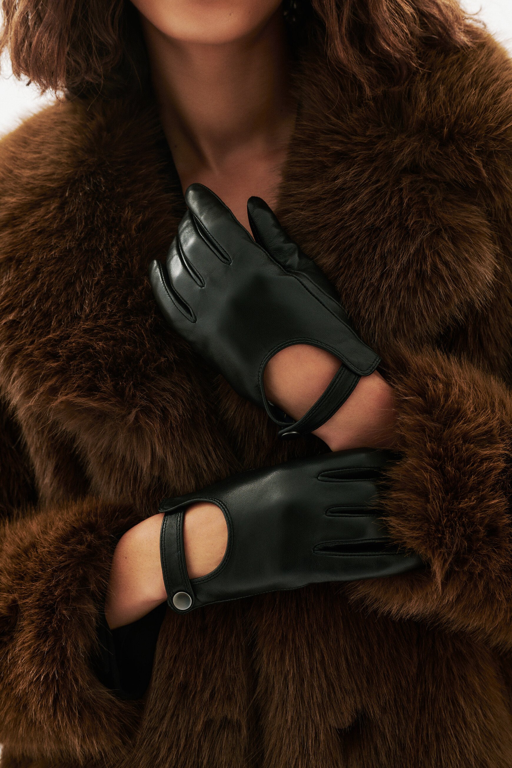 Gants Gilda noir femme