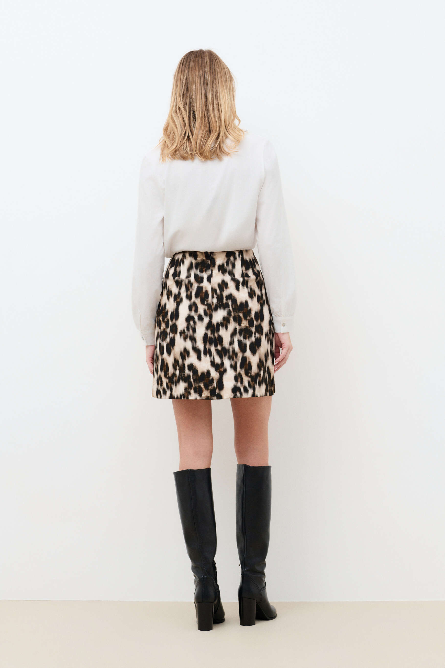 Jmila skirt light beige woman