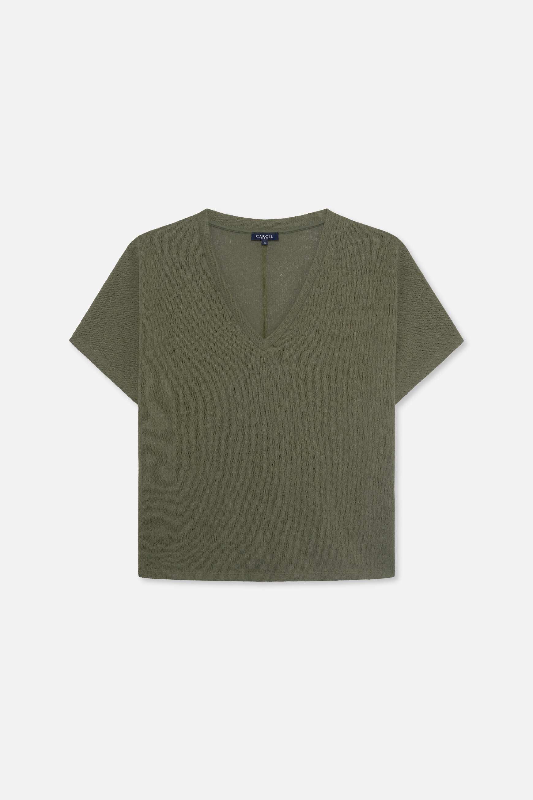 Tmiguel t-shirt khaki green woman