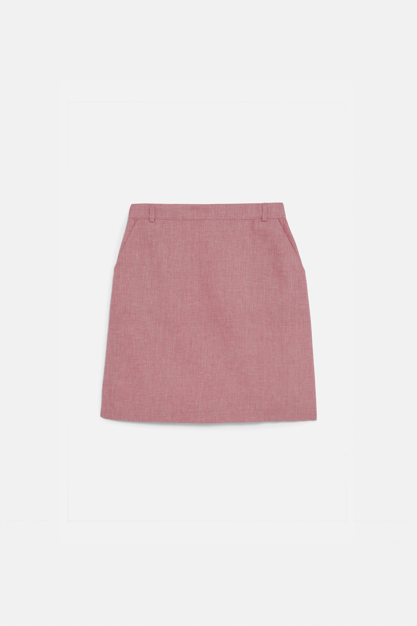 Jupe jalia rouge fonce femme