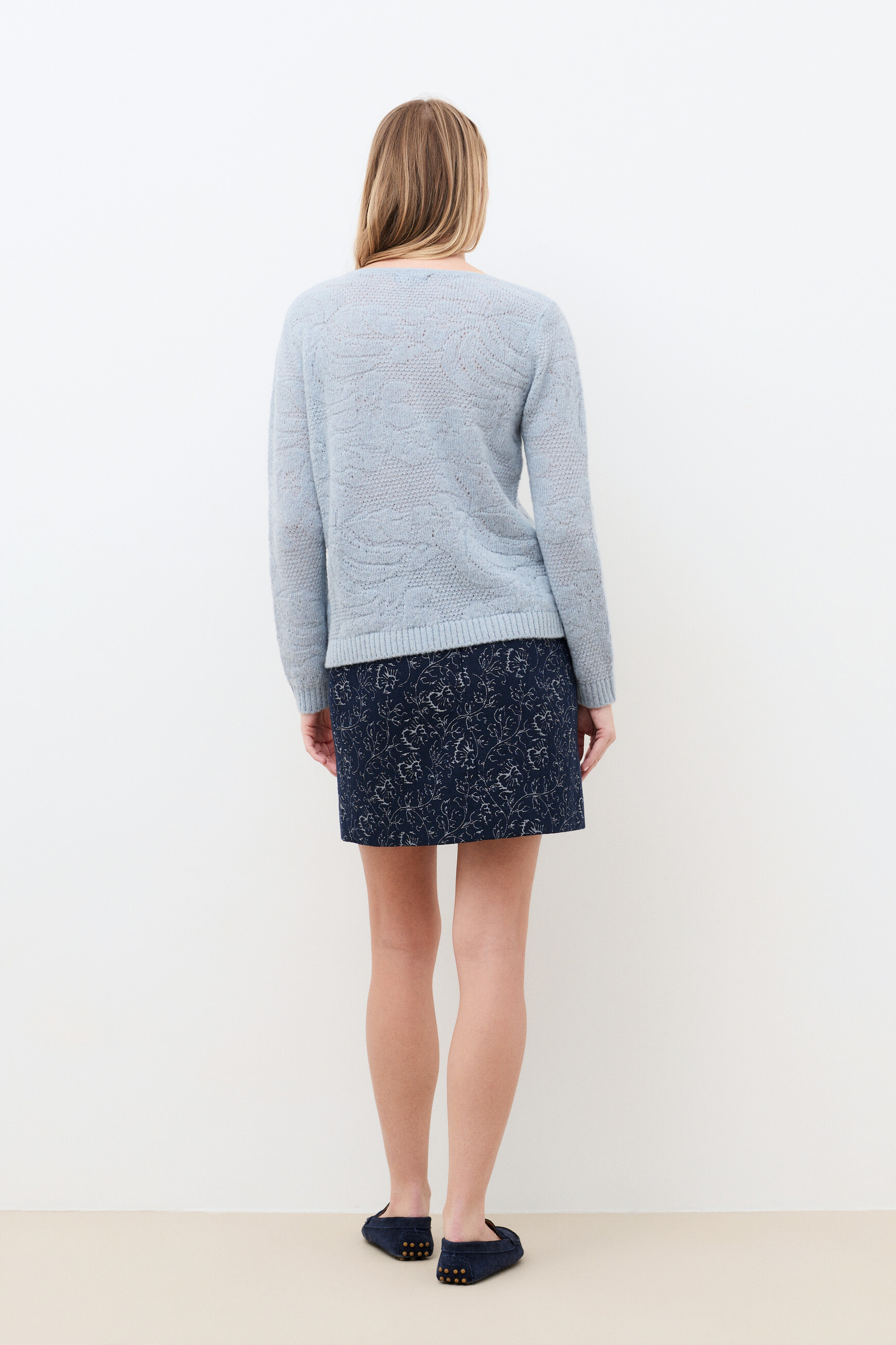 Mvannina sweater pastel blue woman