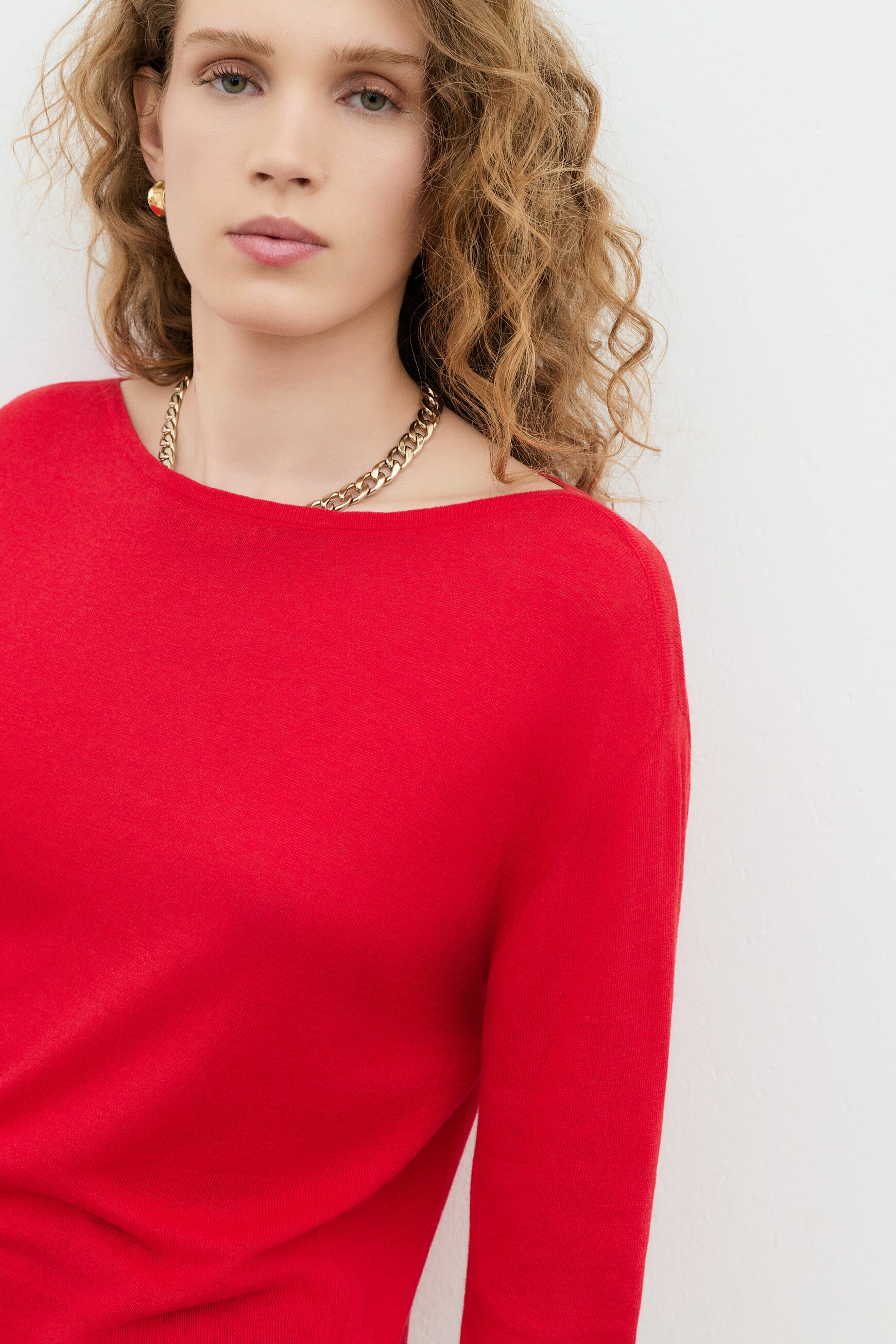 Pull Mcolombe rouge femme