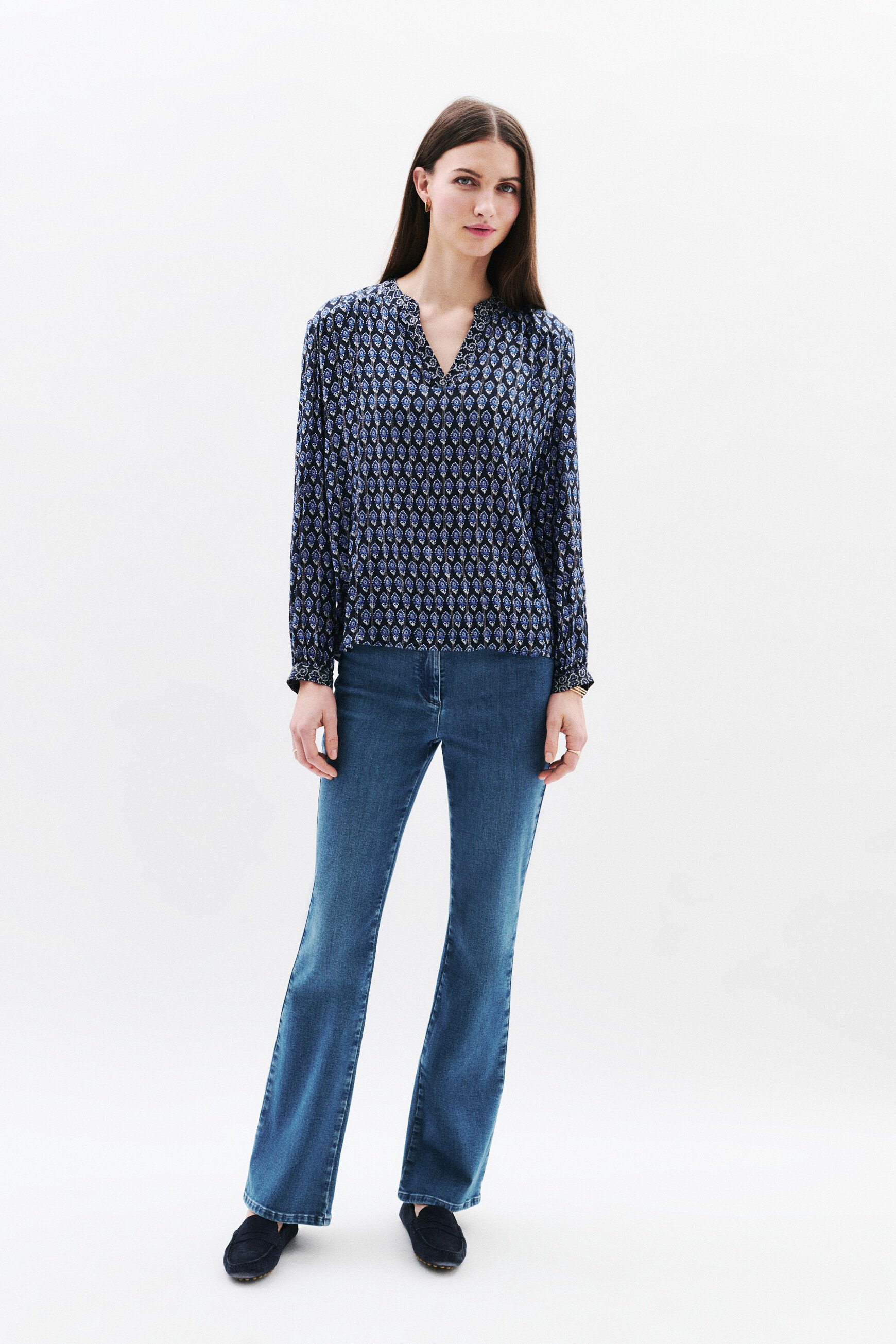 blouse charmy bleu marine femme Blouse Charmy bleu marine femme