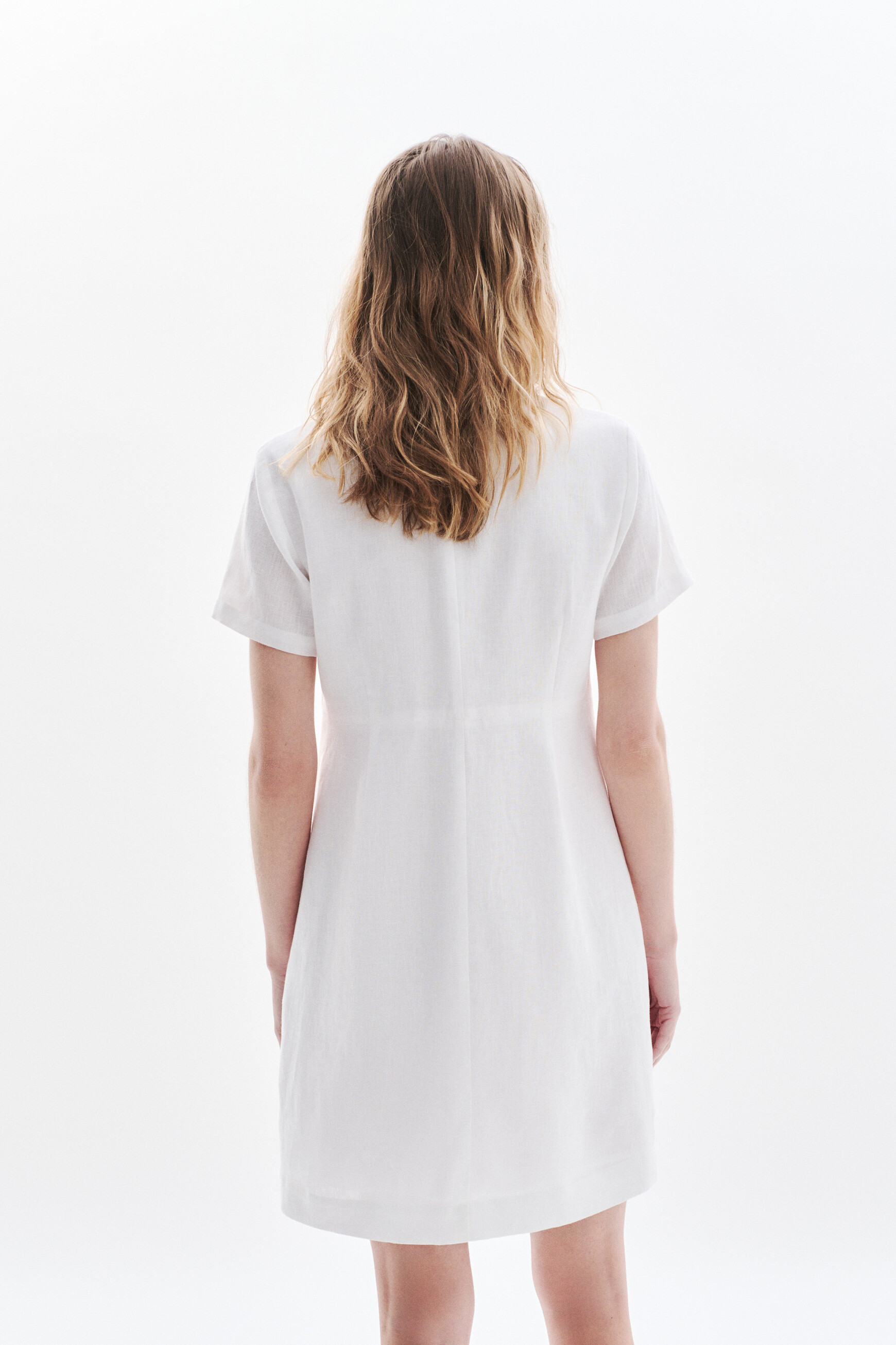 robe laure 100 lin blanc femme robe laure 100% lin blanc femme