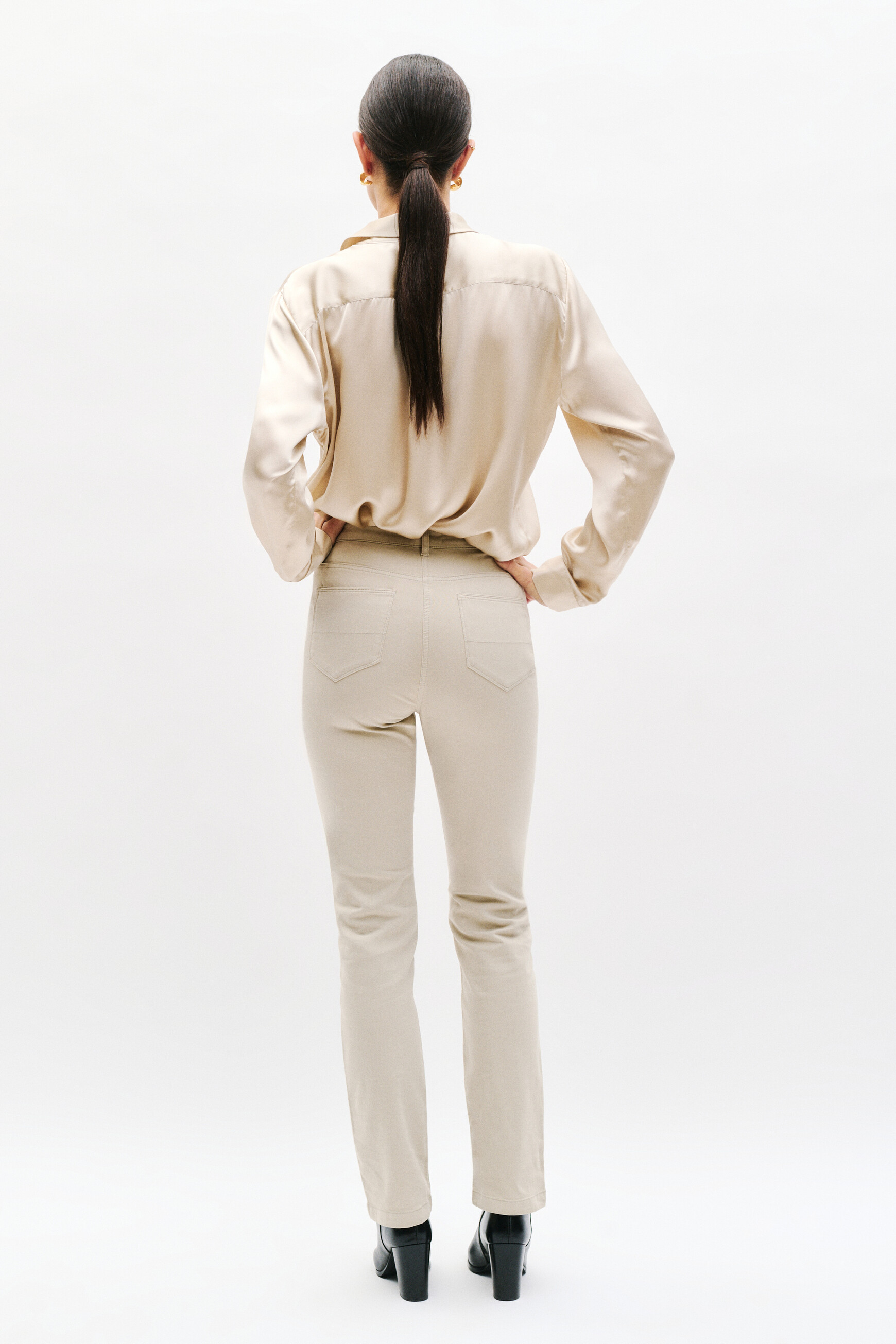pantalon droit darling sable femme pantalon droit darling sable femme