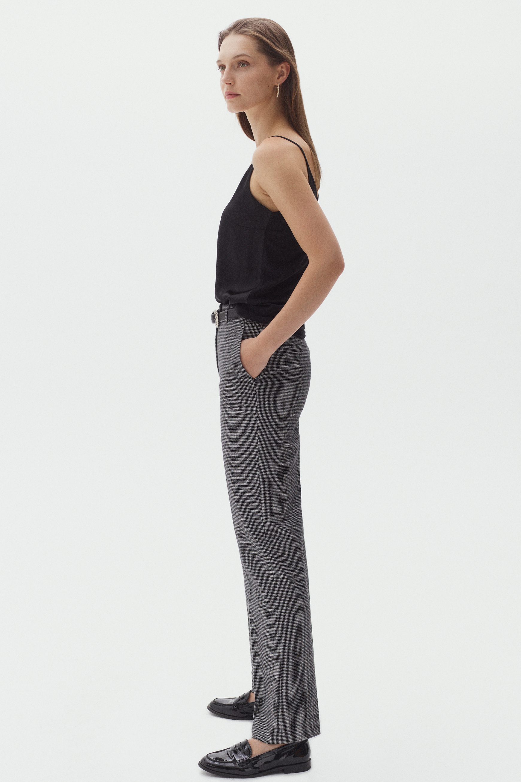 pantalon florin gris fonce femme pantalon florin gris fonce femme