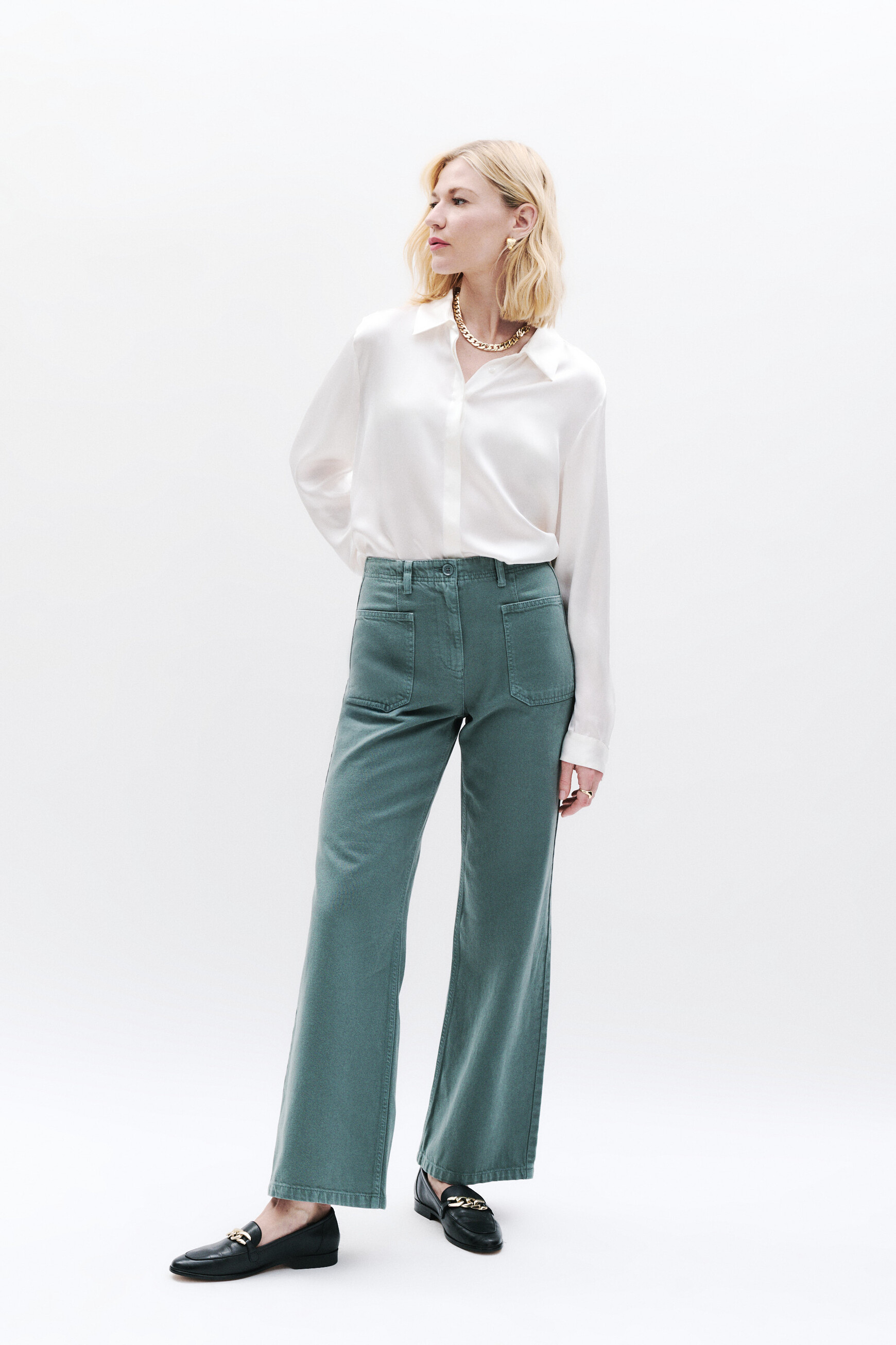 pantalon passenger vert pastel femme Pantalon Passenger vert pastel femme