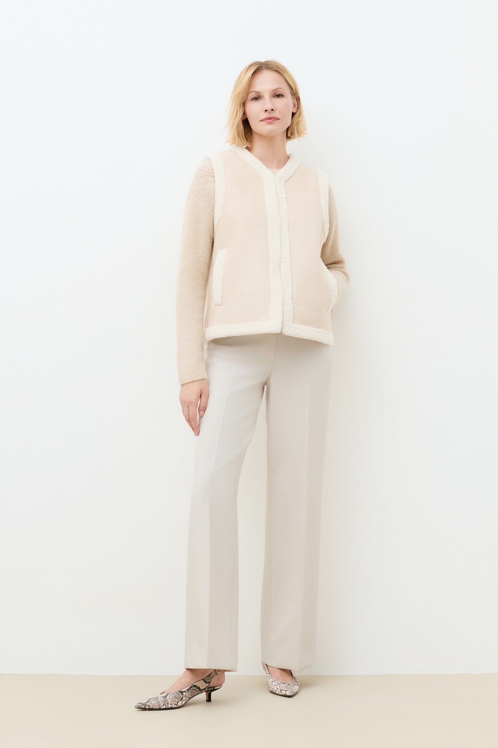 Vloup jacket sand woman