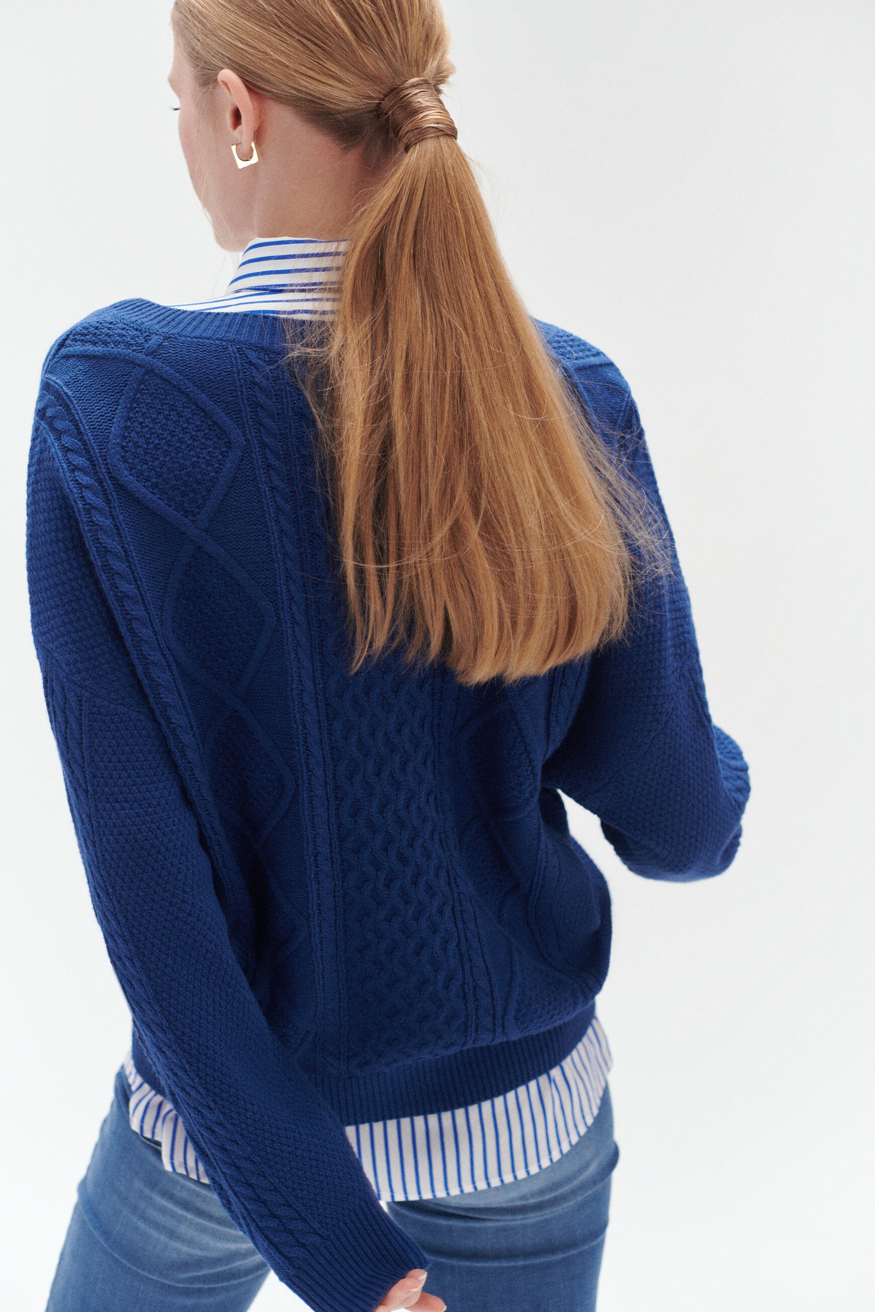 Pullover Eden blau damen