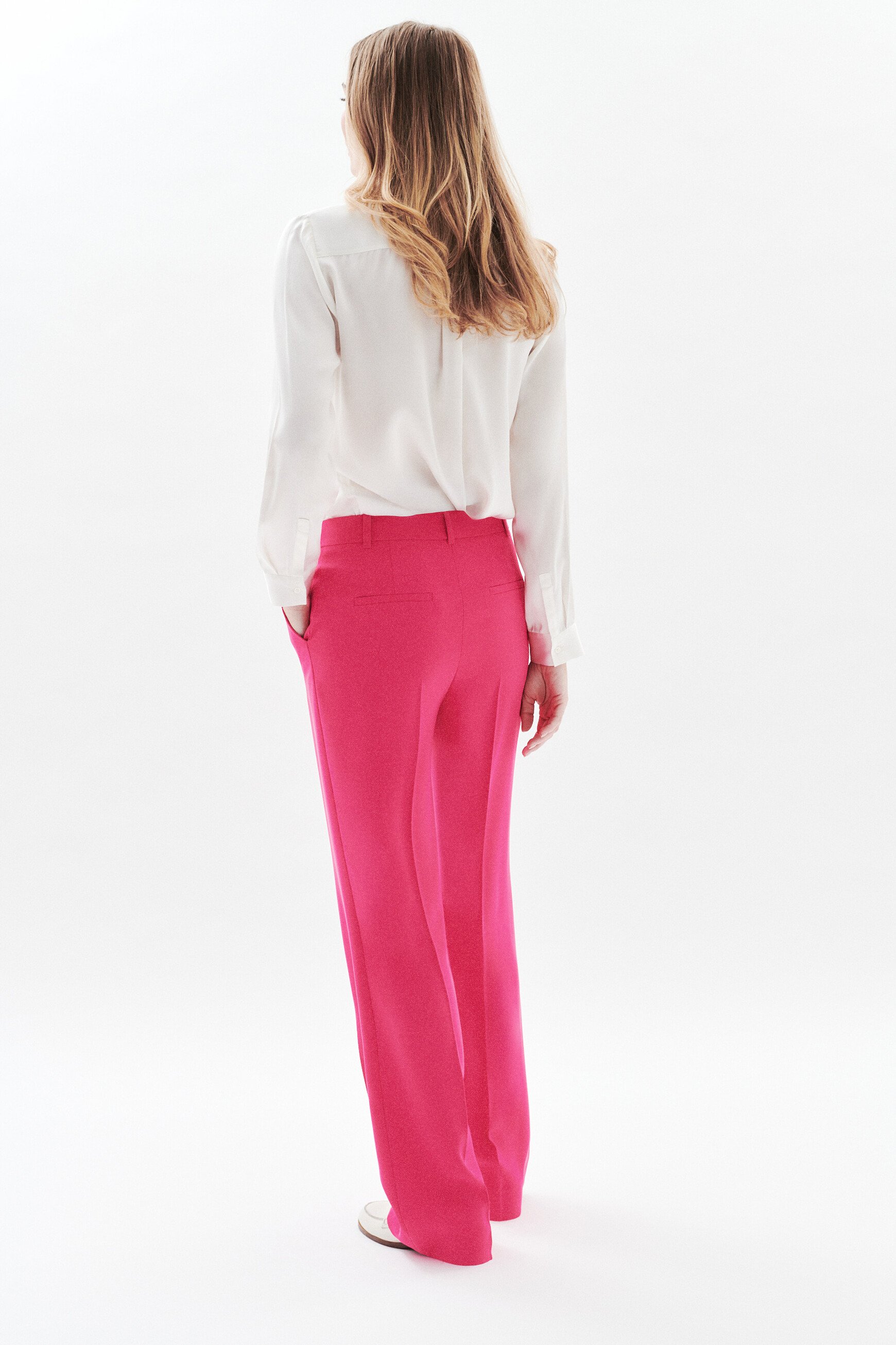 Pantalón Pvolare2 rosa fucsia mujer