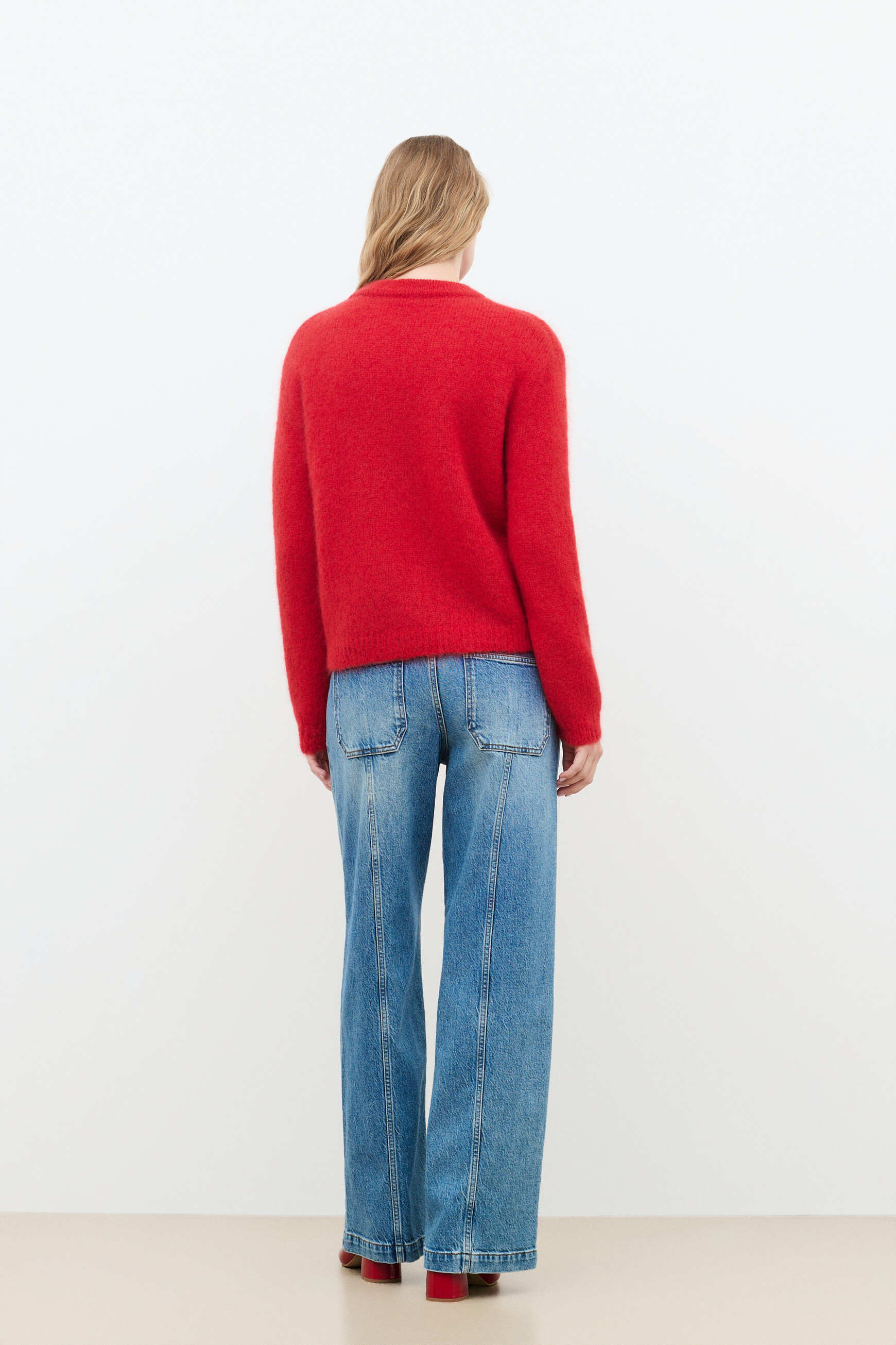 Maglione Mcristie rosso donna