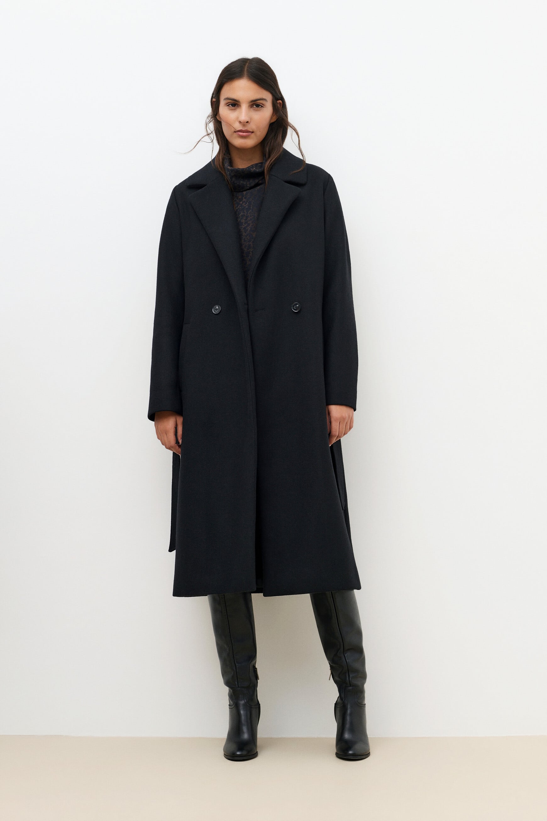 Gmichael coat black woman