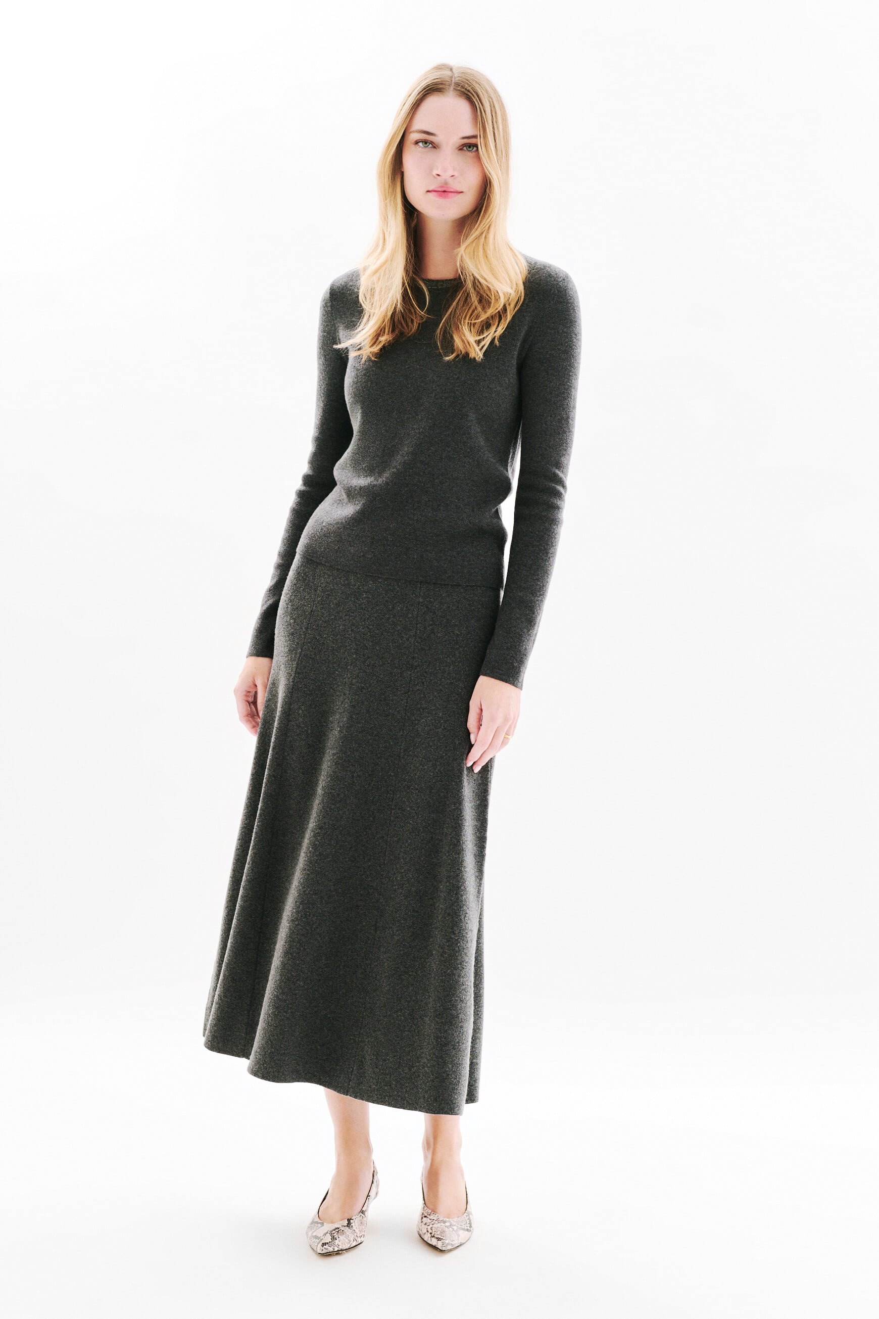 Jersey Mindy gris mujer