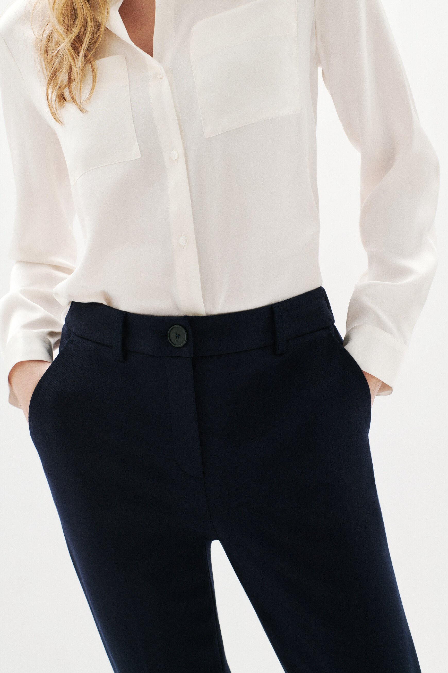 Pants psidik navy blue woman