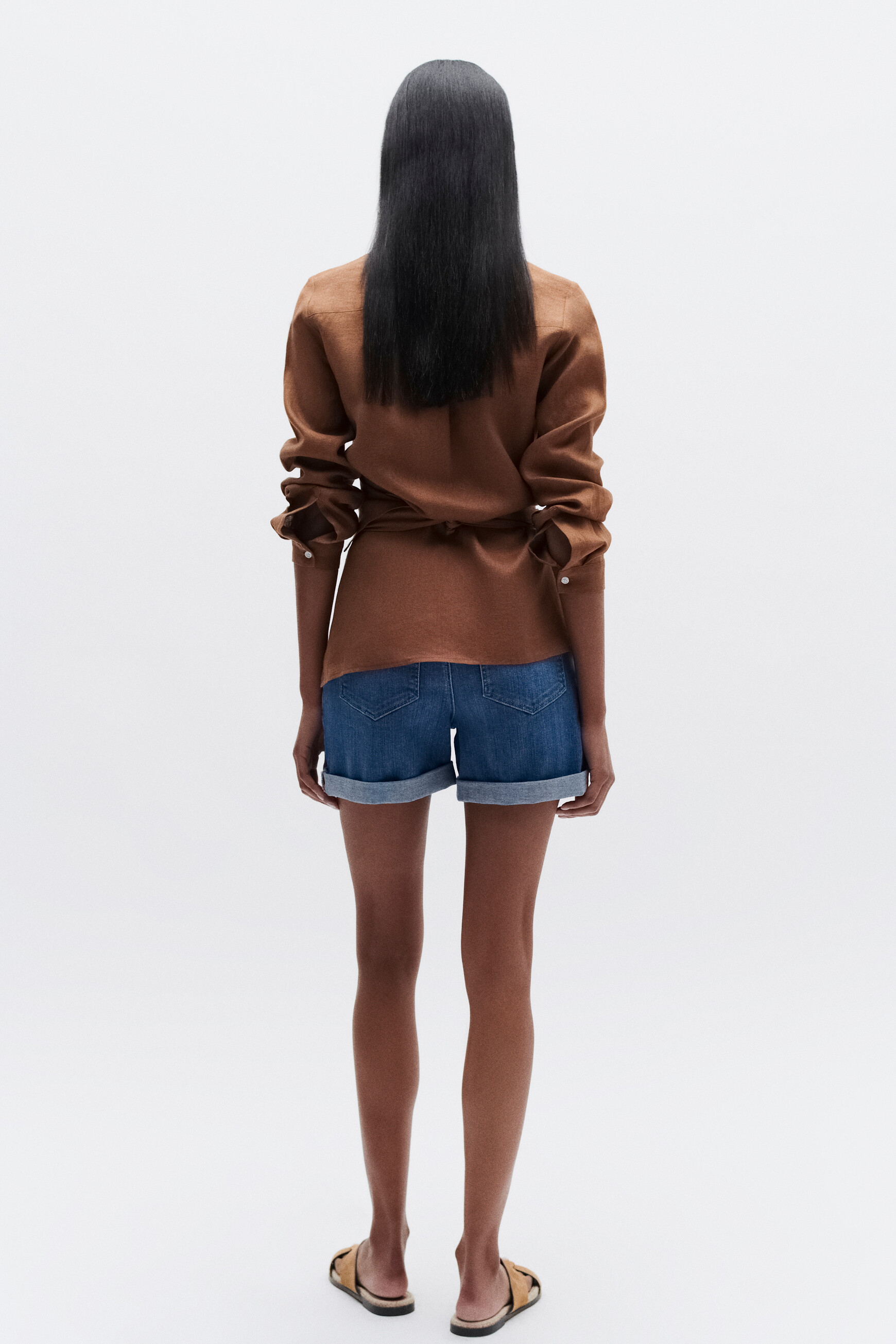 Shorts Salviano denim stone damen