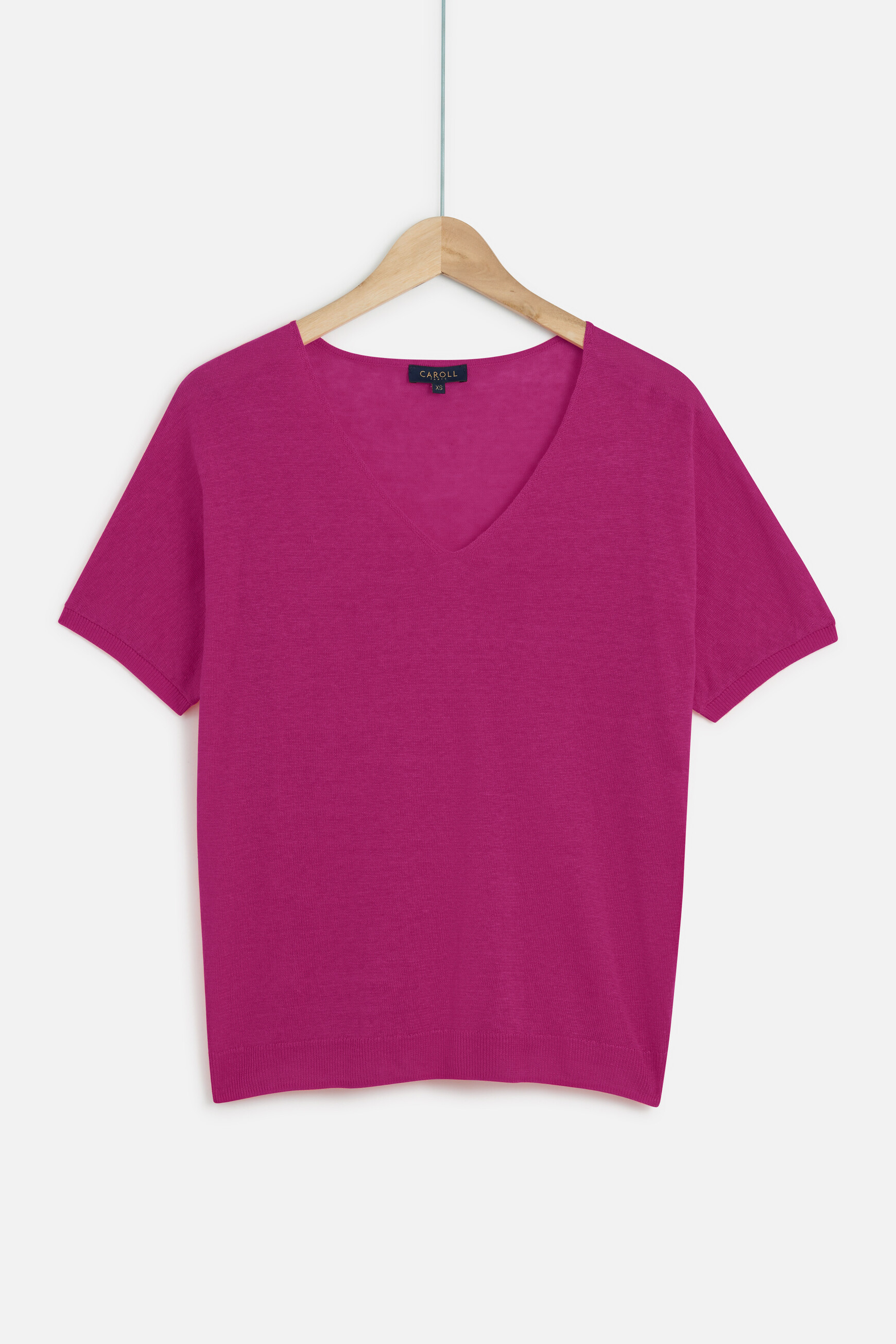 pull milane 100 lin violet femme pull milane 100% lin violet femme