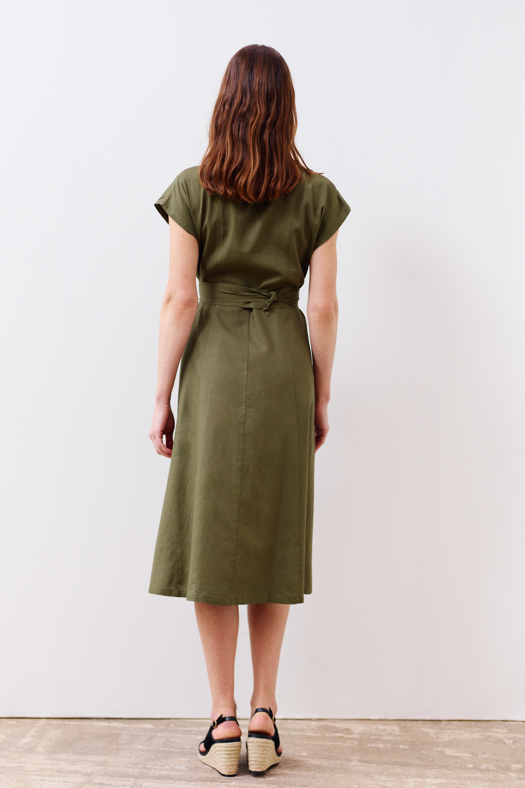 Caroll robe on sale kaki