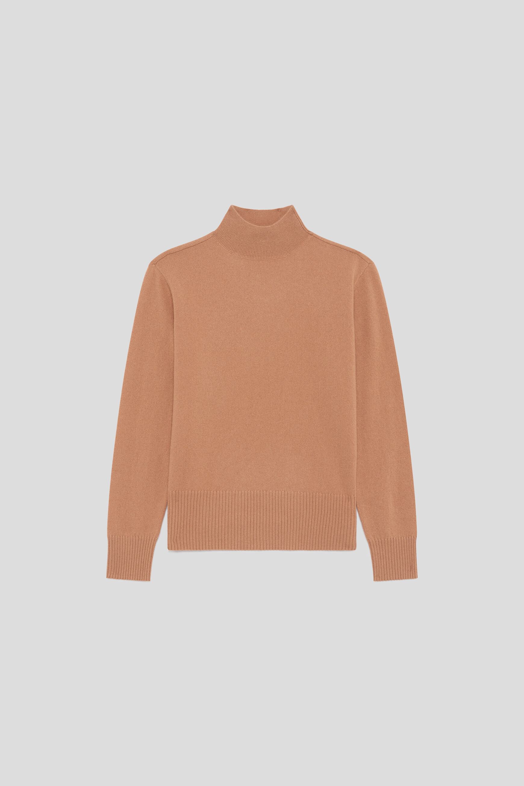 Maglione Mfranklin 100% cashmere cammello donna