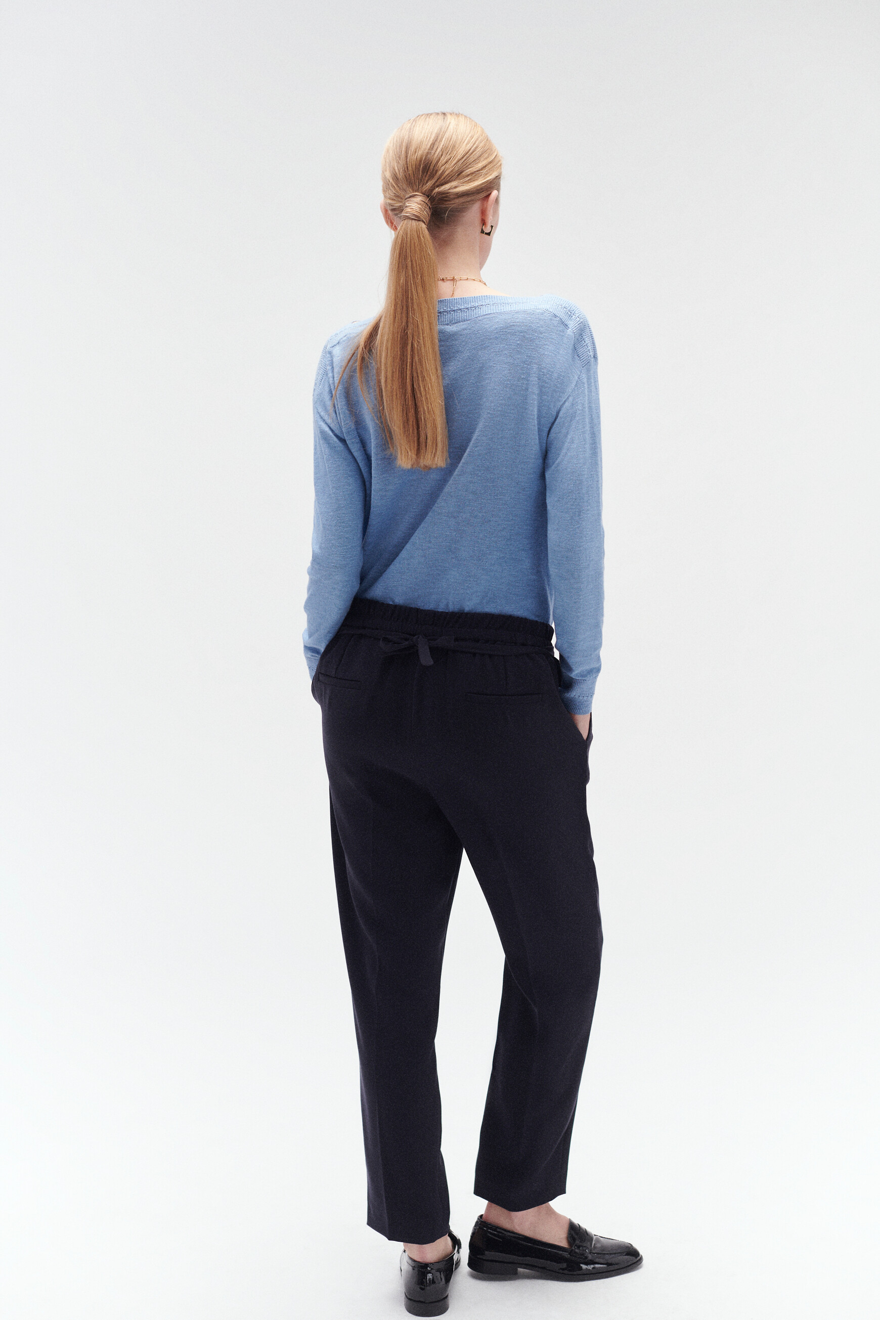 pantalon daniel facon jogging bleu marine femme Pantalon daniel façon jogging bleu marine femme